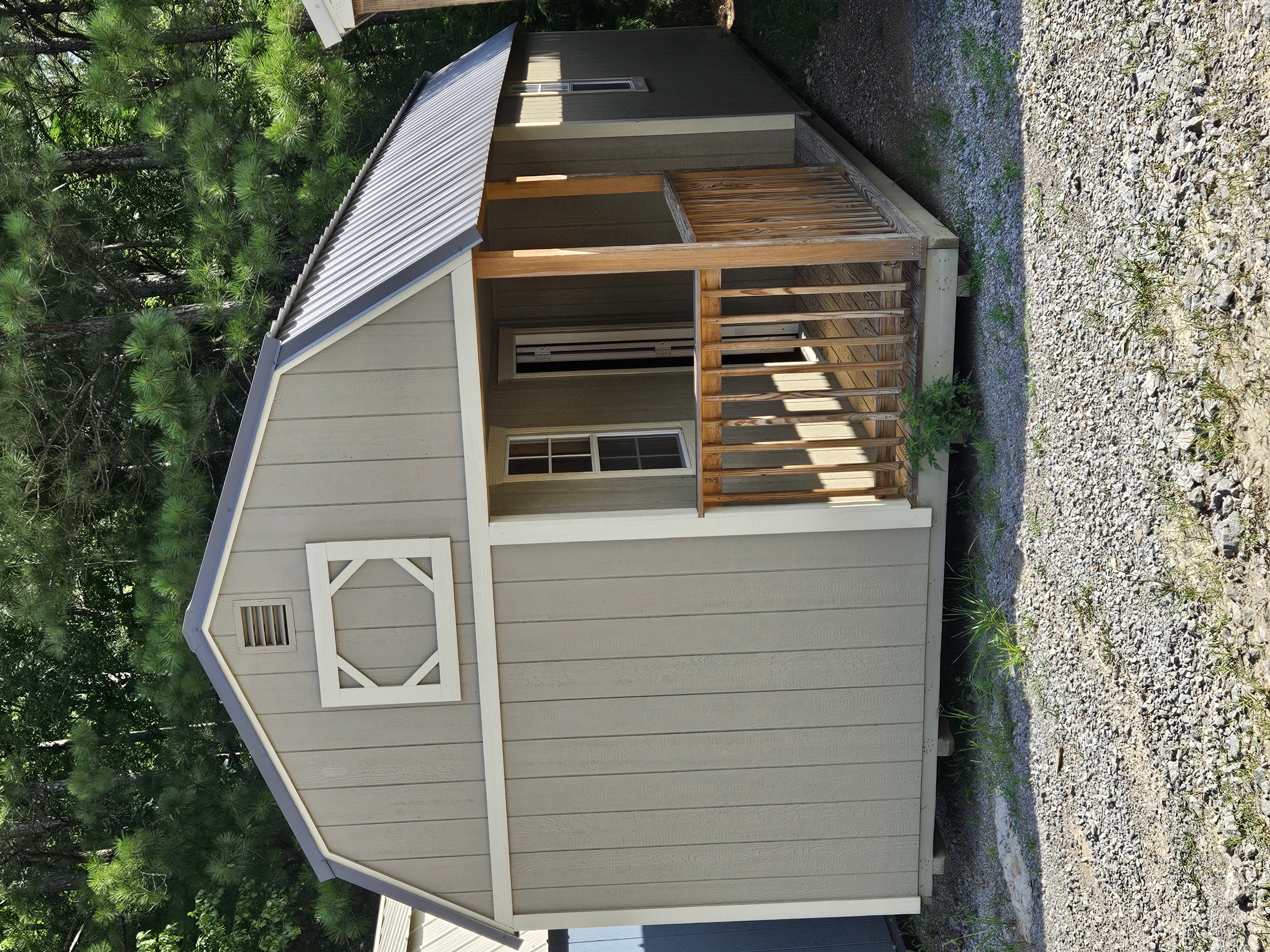 12 x 32 Lofted Barn Cabin – 2