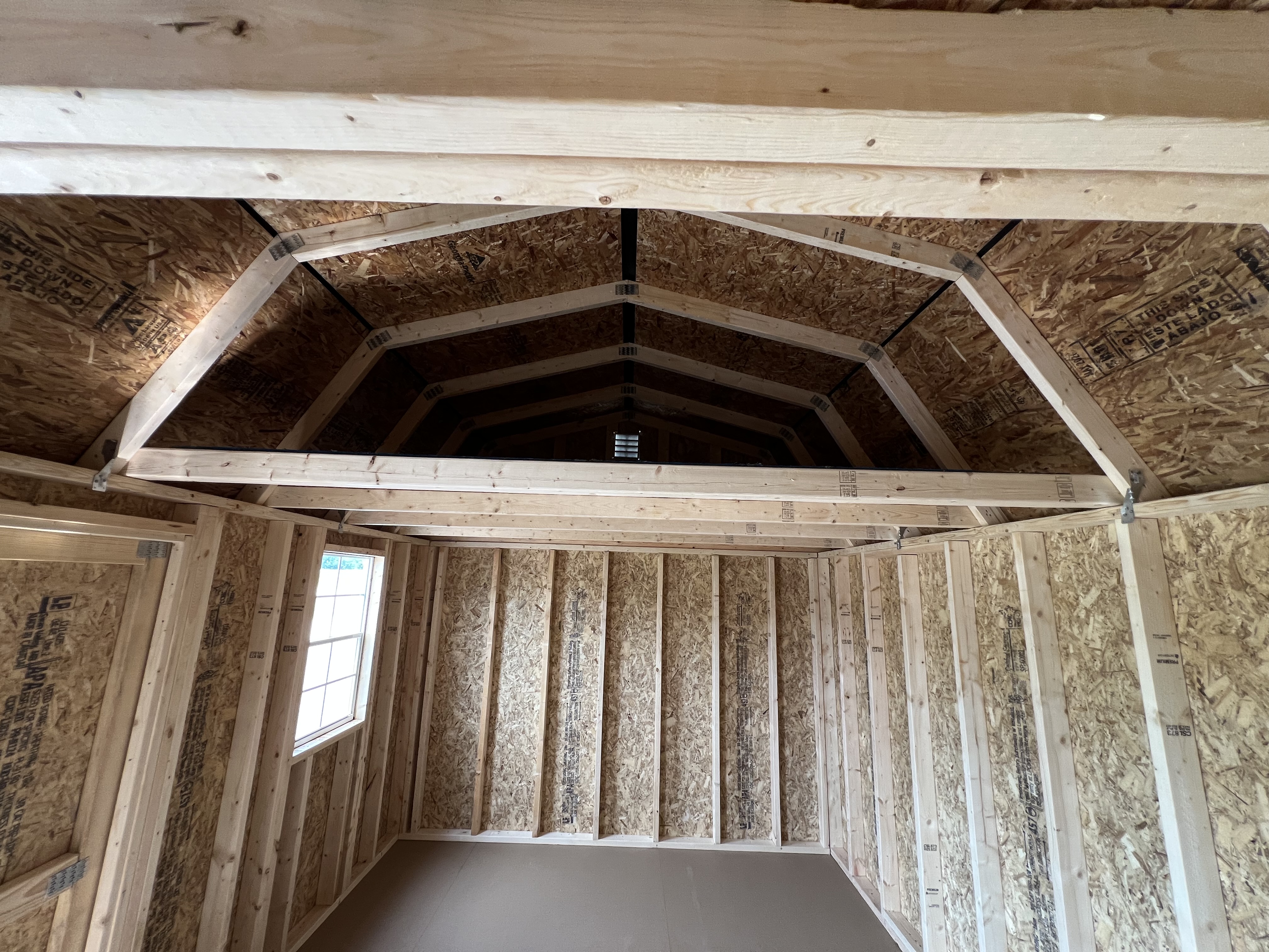 10 x 20 Side Lofted Barn – 3