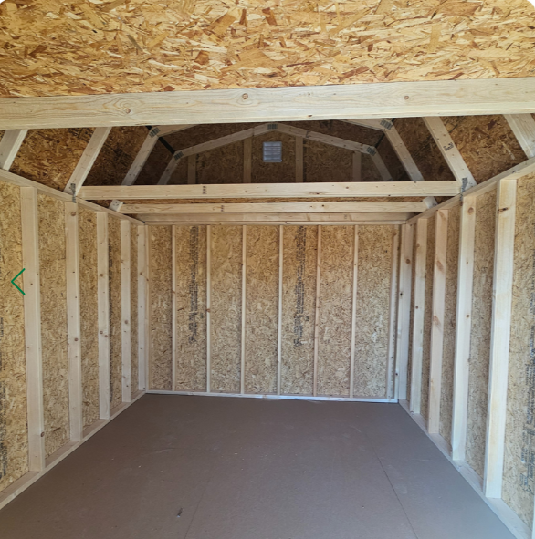 10 x 12 Lofted Barn – 3