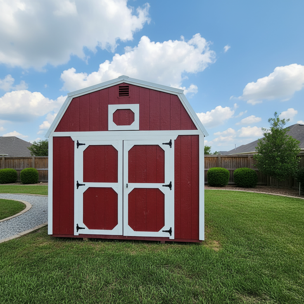 10 x 12 Lofted Barn – 1