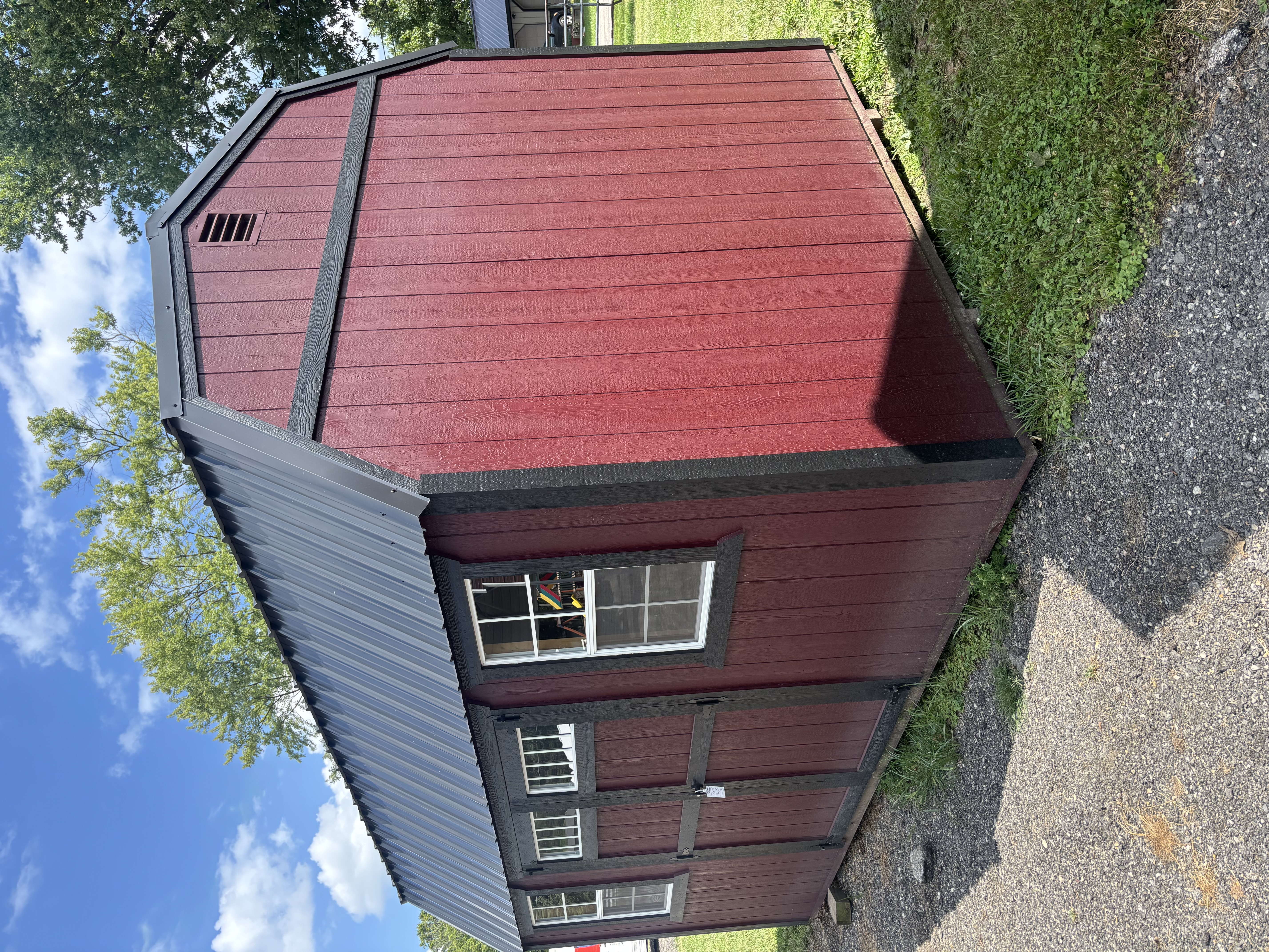 10 x 16 Side Lofted Barn – 5
