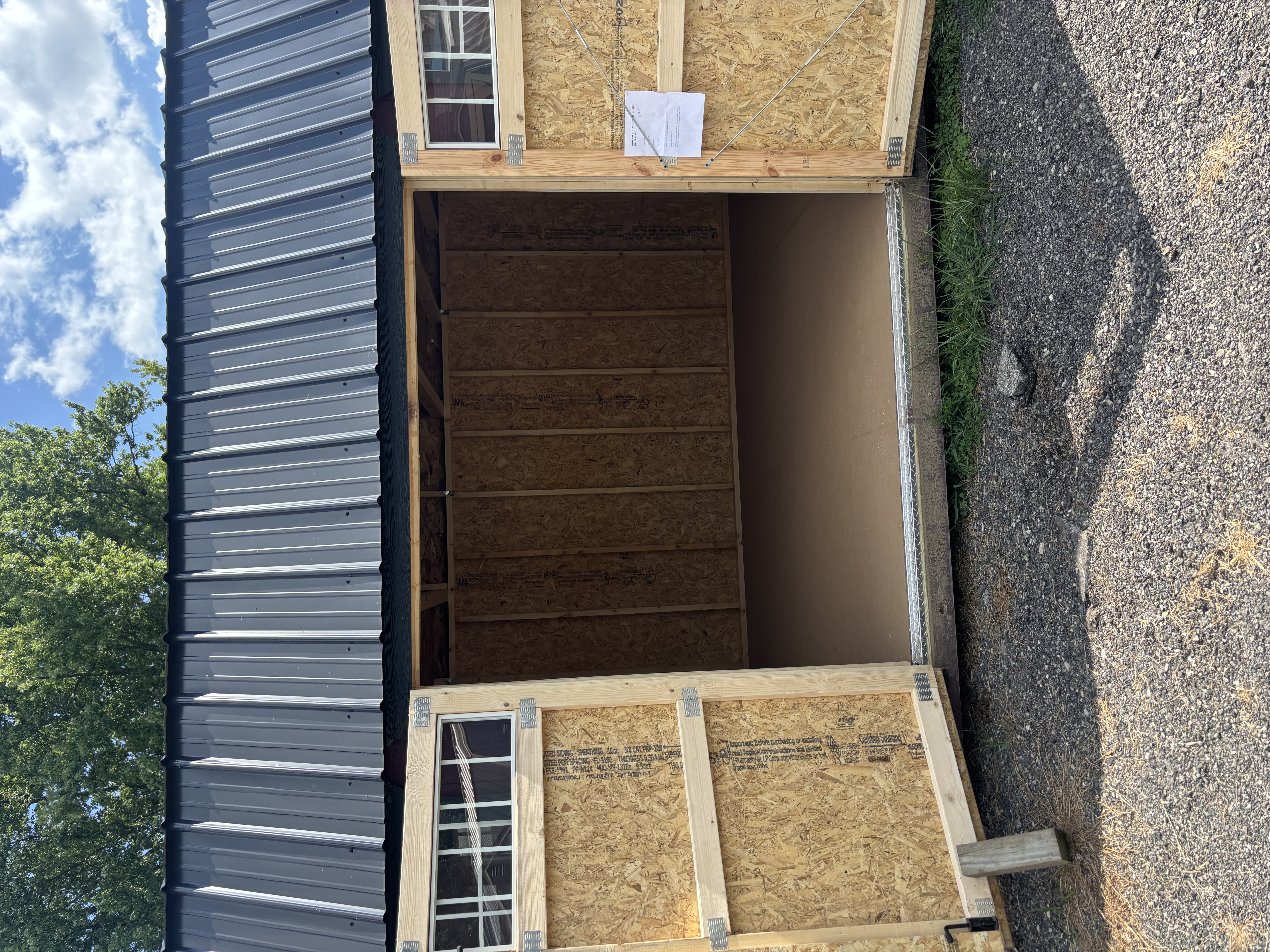 10 x 16 Side Lofted Barn – 4