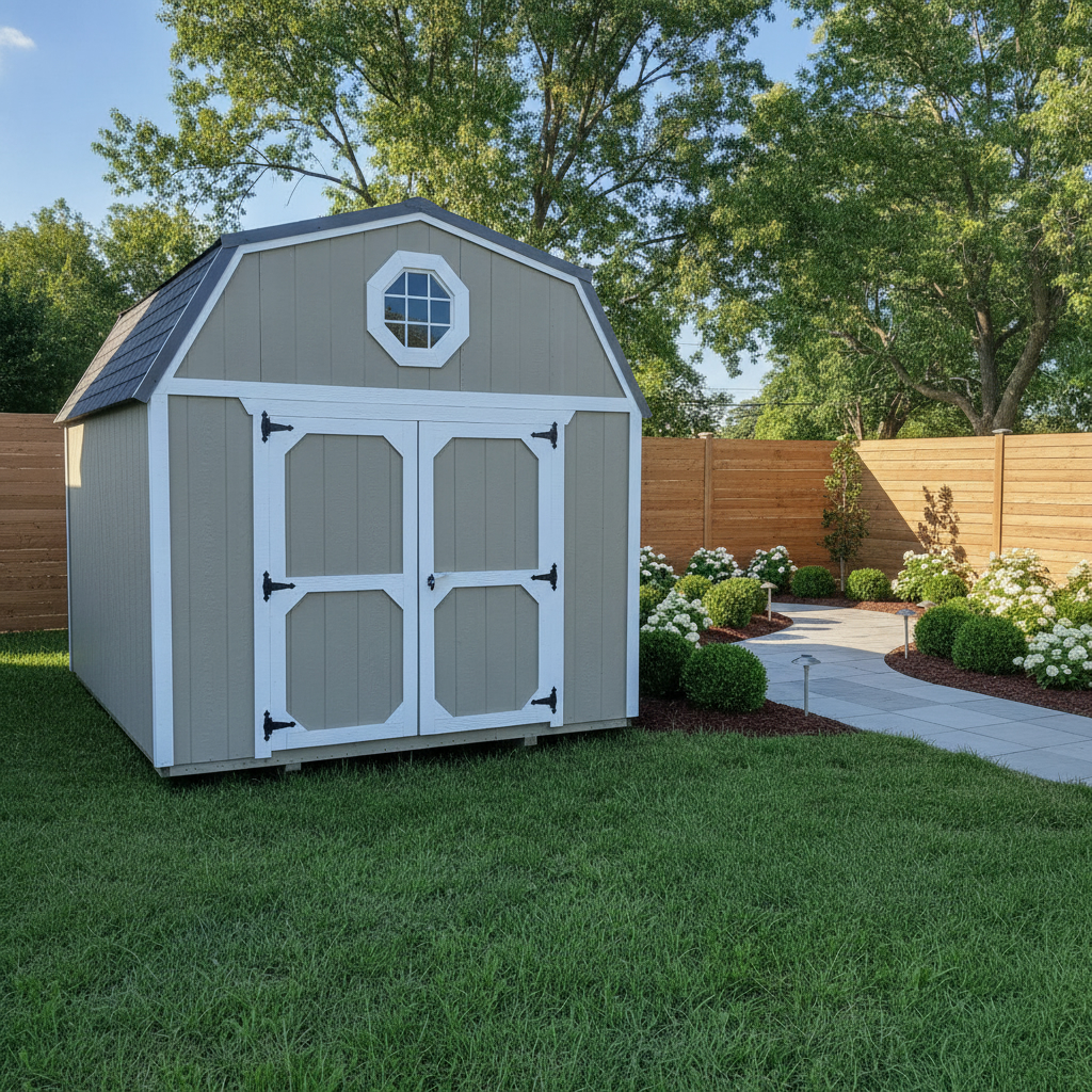 10 x 12 Lofted Barn – 1