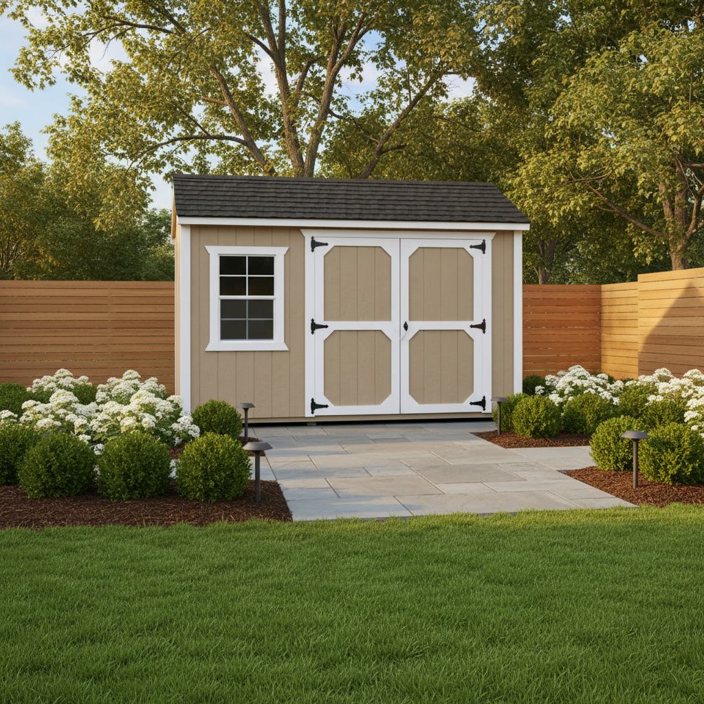 8 x 12 Cottage Shed – 1