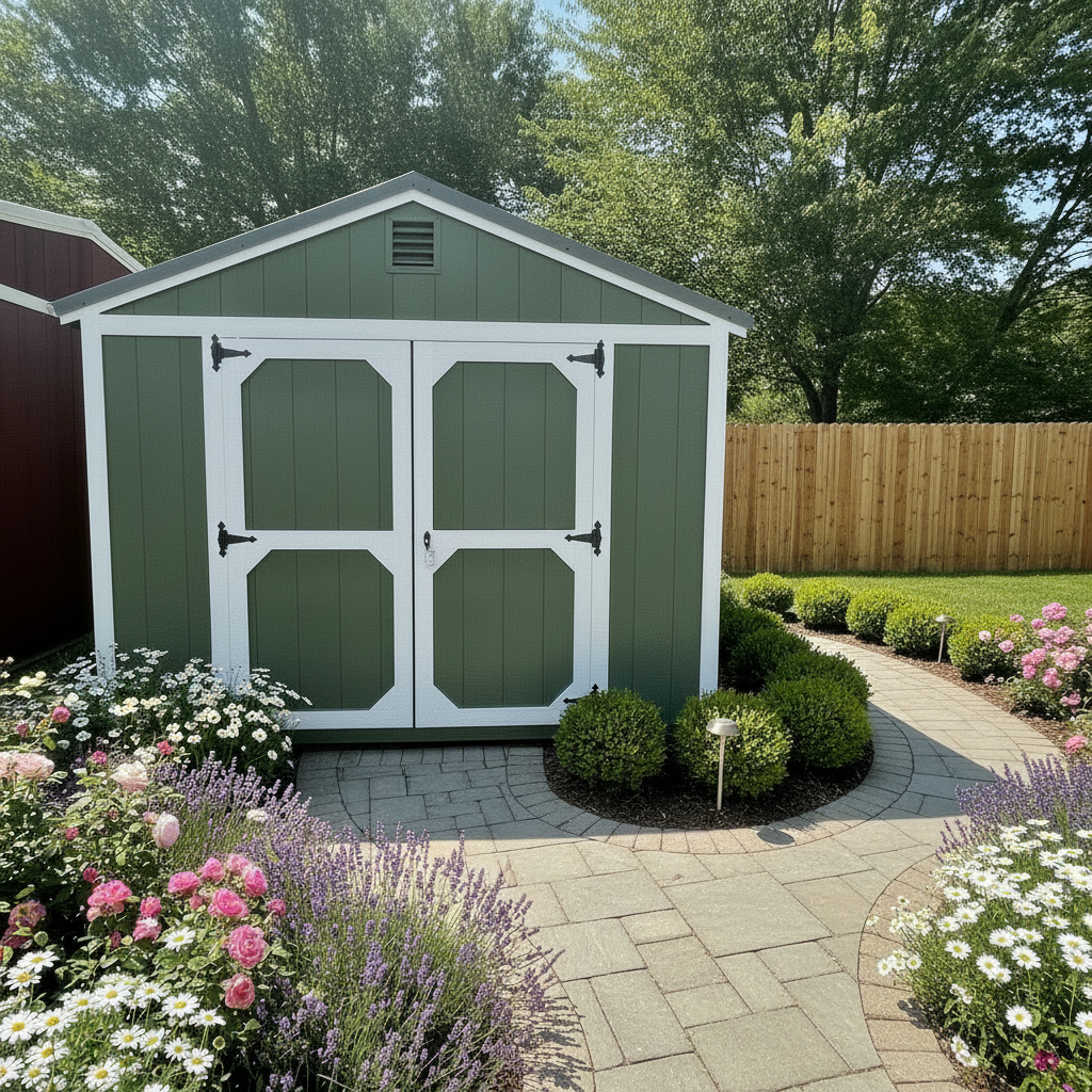 10 x 12 Utility Shed – 1