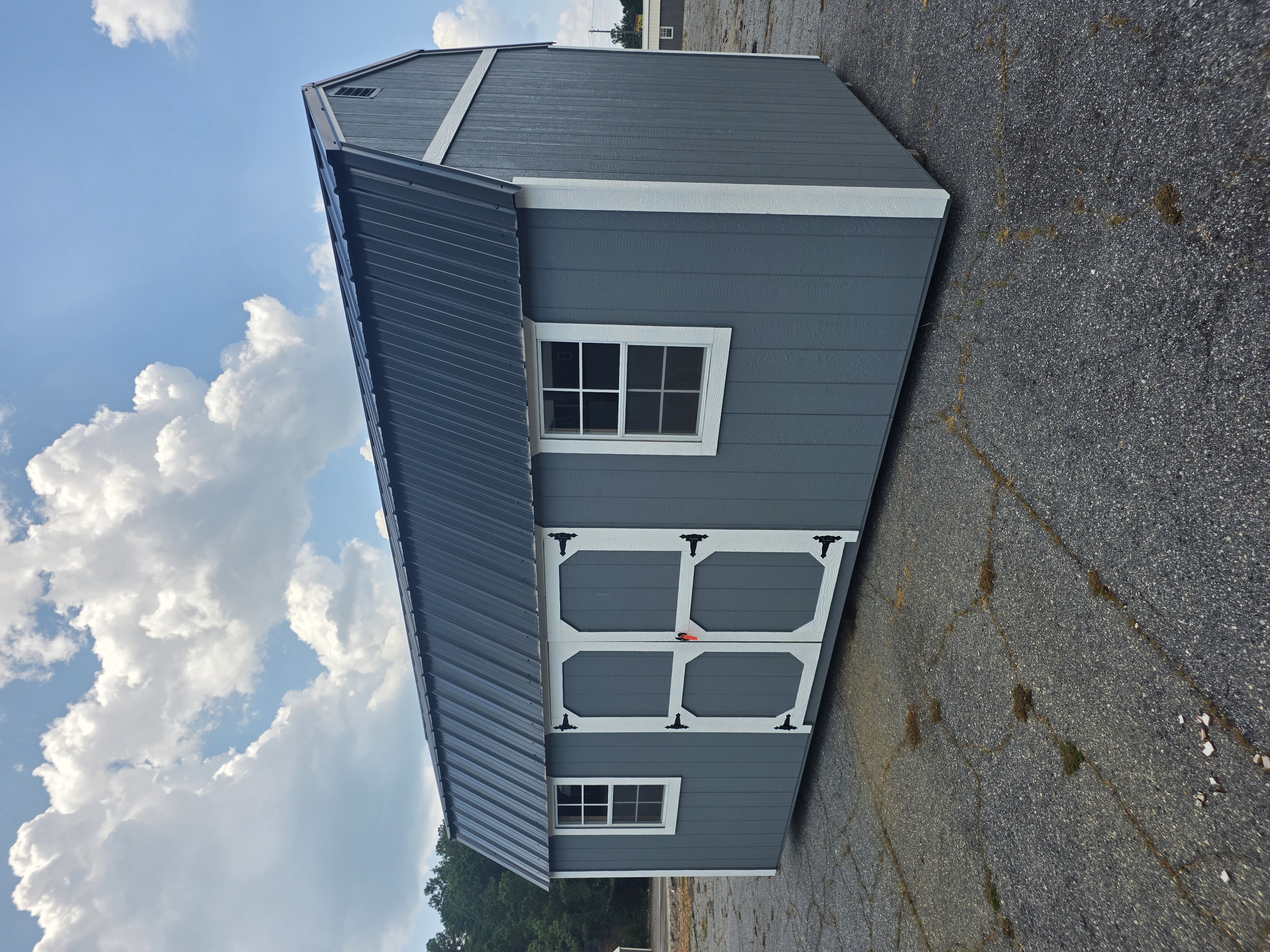 10 x 20 Side Lofted Barn – 1
