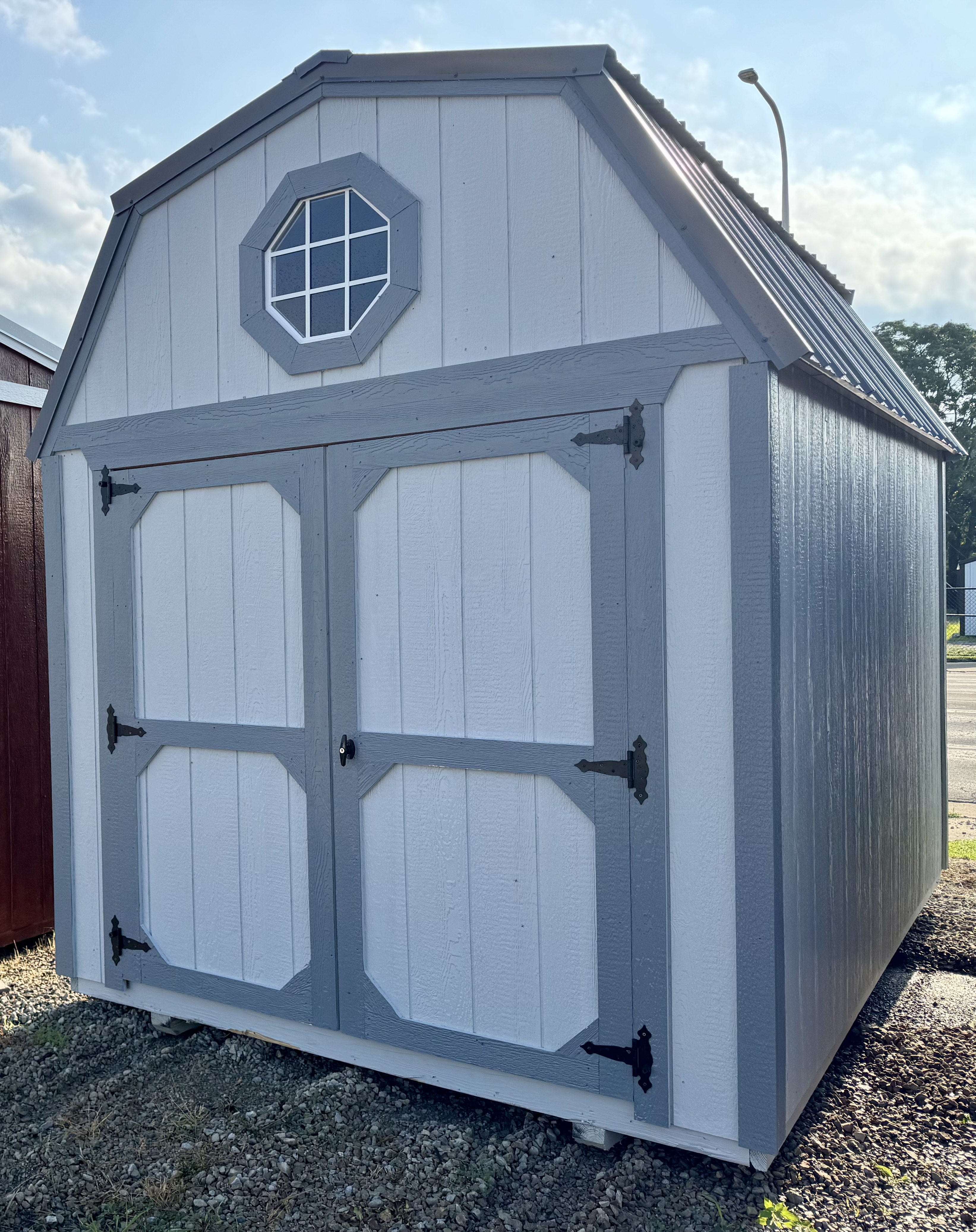 8 x 12 Lofted Barn – 1