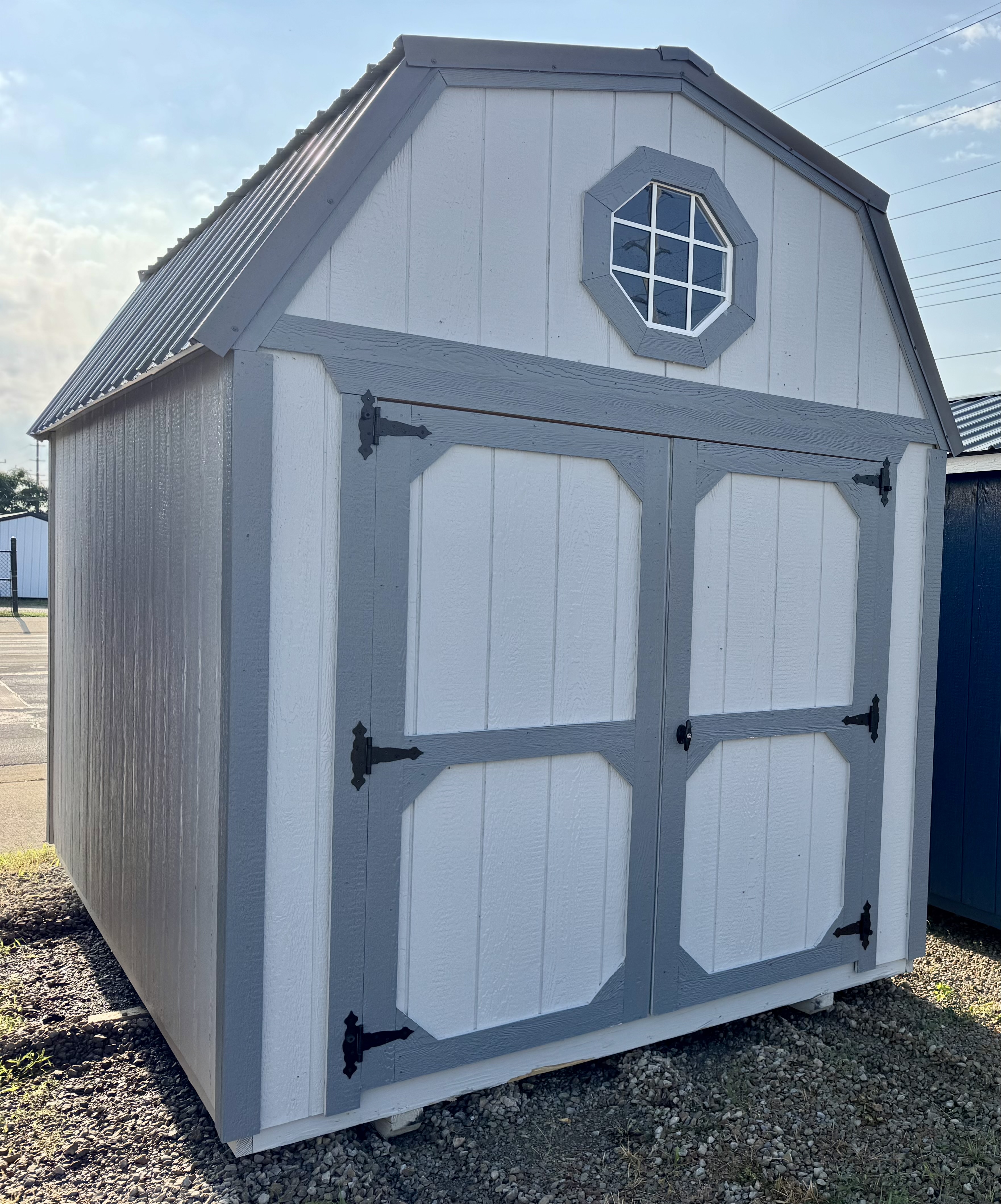 8 x 12 Lofted Barn – 2