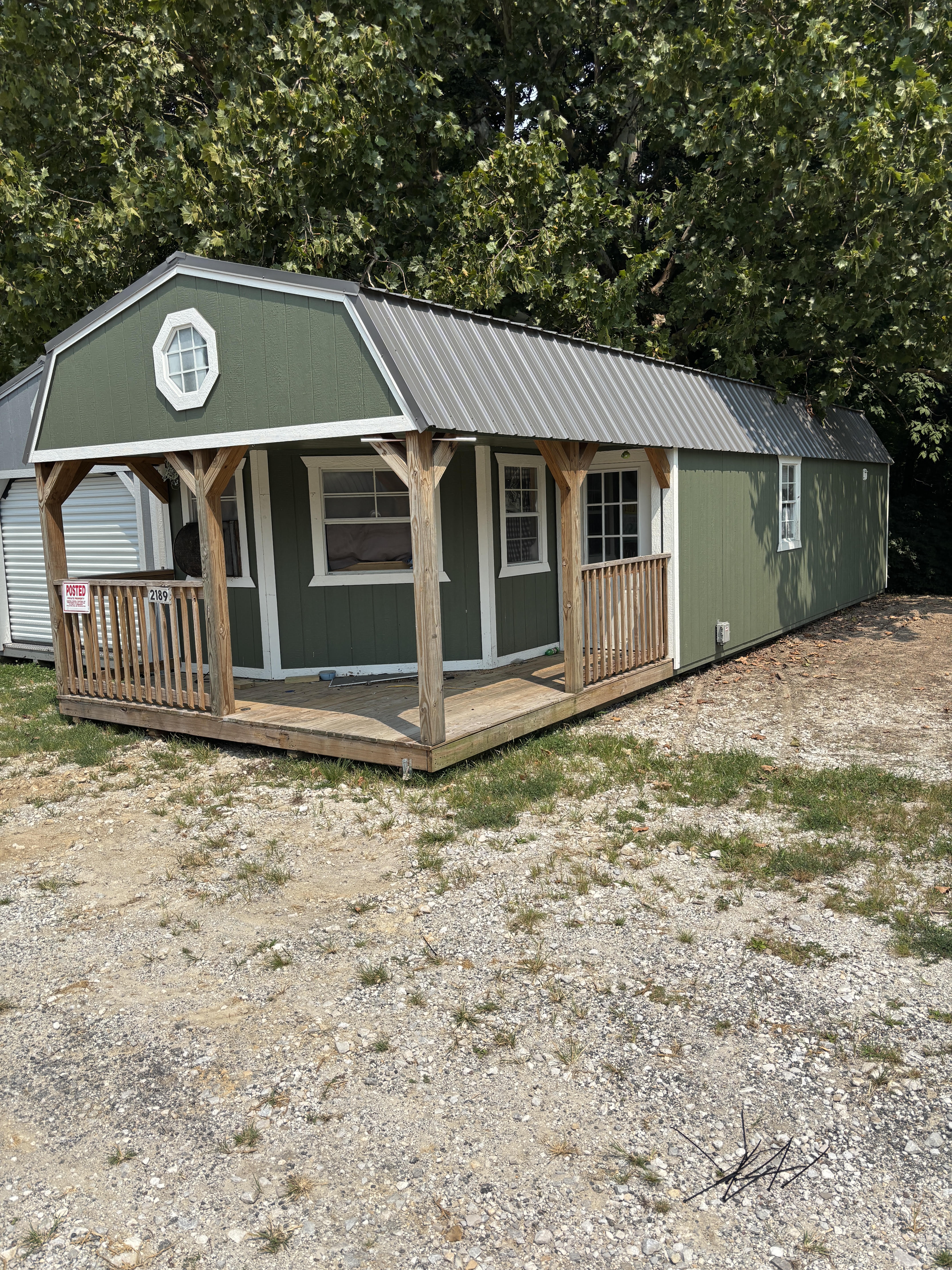14 x 40 Deluxe Lofted Barn Cabin – 2