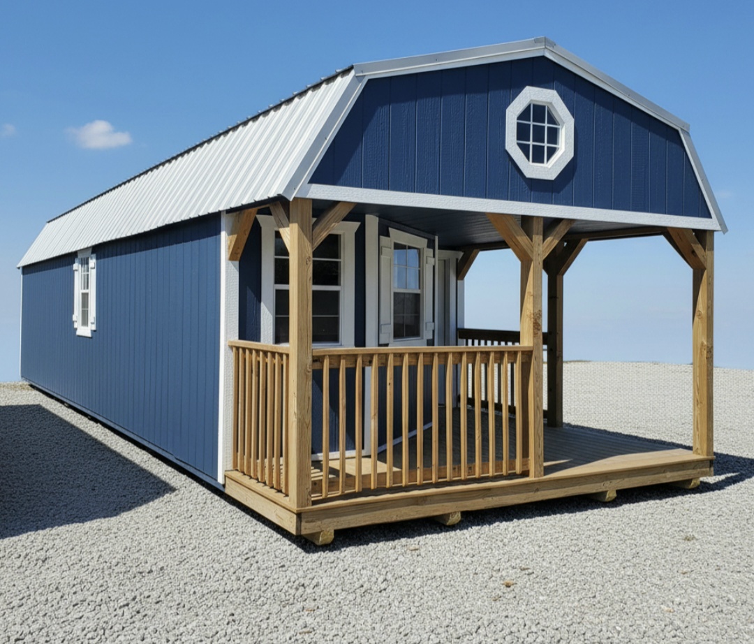 View details for 14 x 40 Deluxe Lofted Barn Cabin