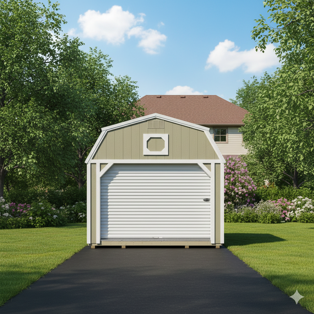 View details for 12 x 24 Lofted Garage