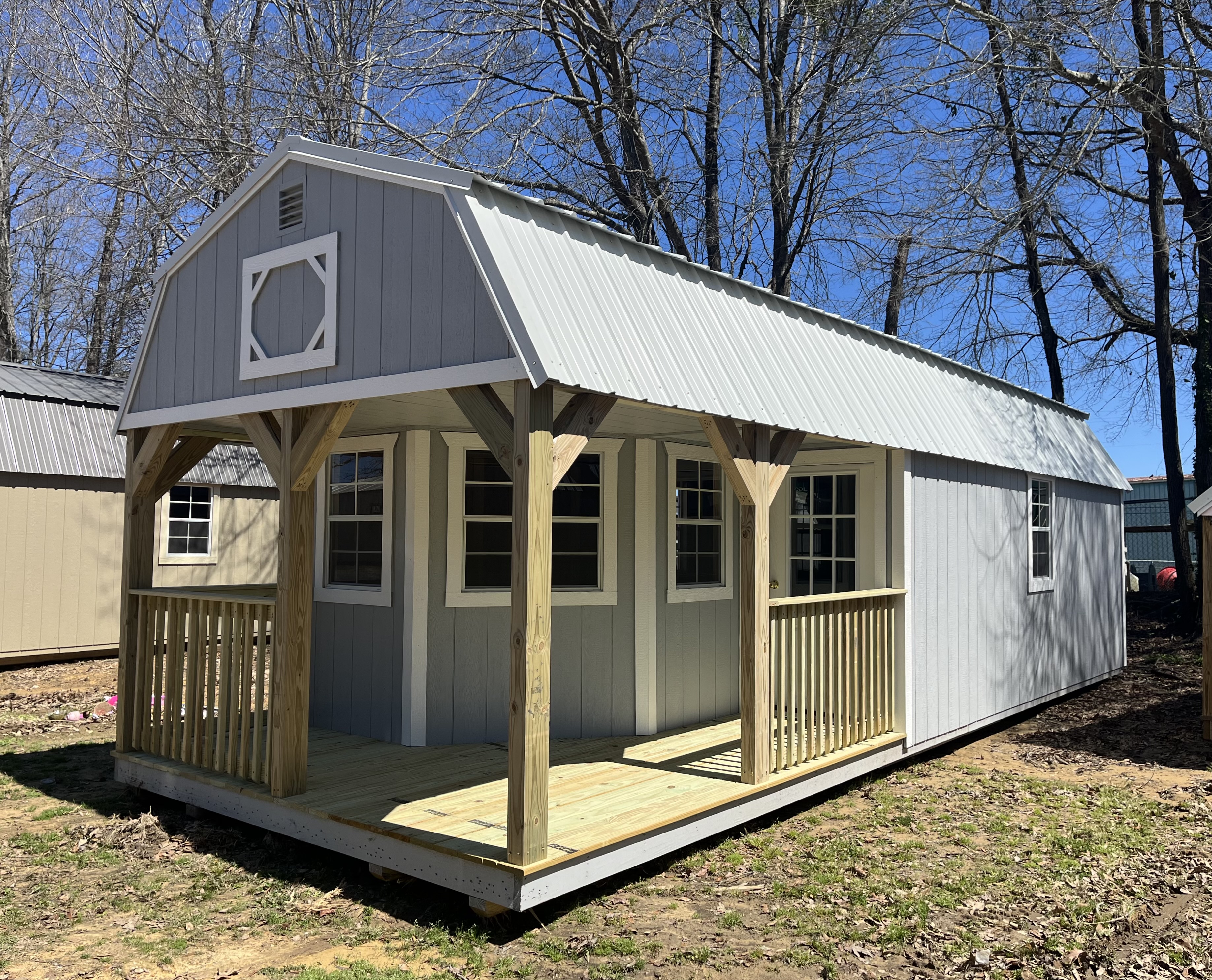 View details for 12 x 32 Deluxe Lofted Barn Cabin