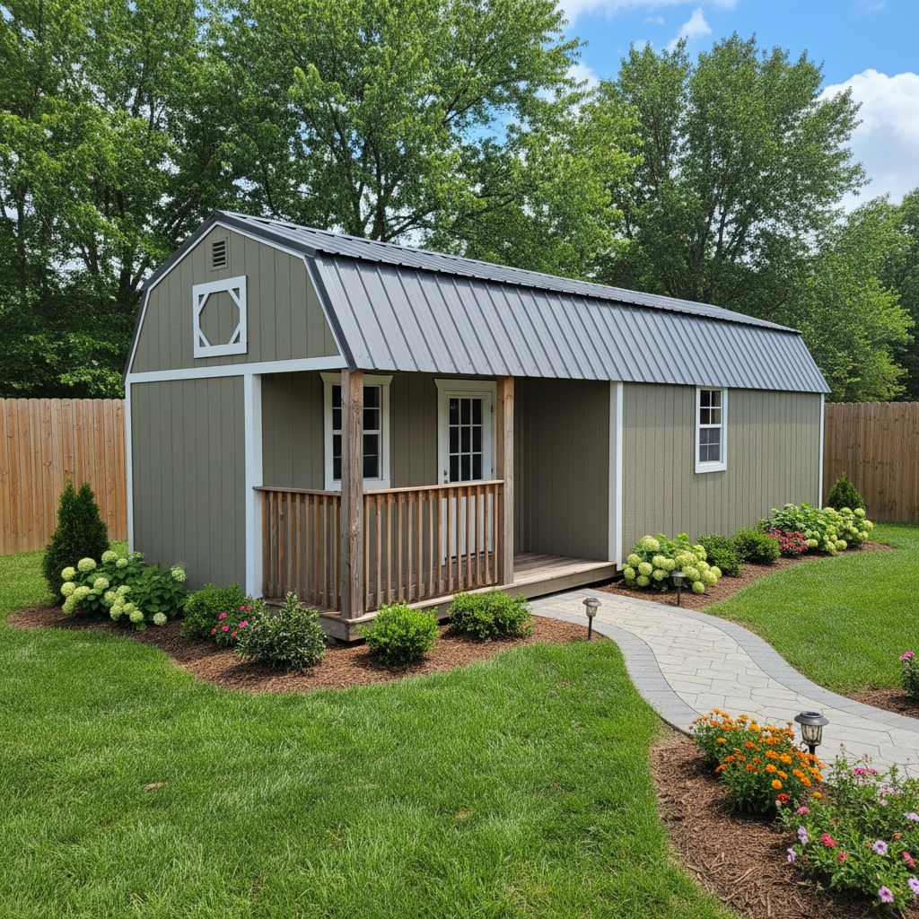 View details for 12 x 32 Lofted Barn Cabin