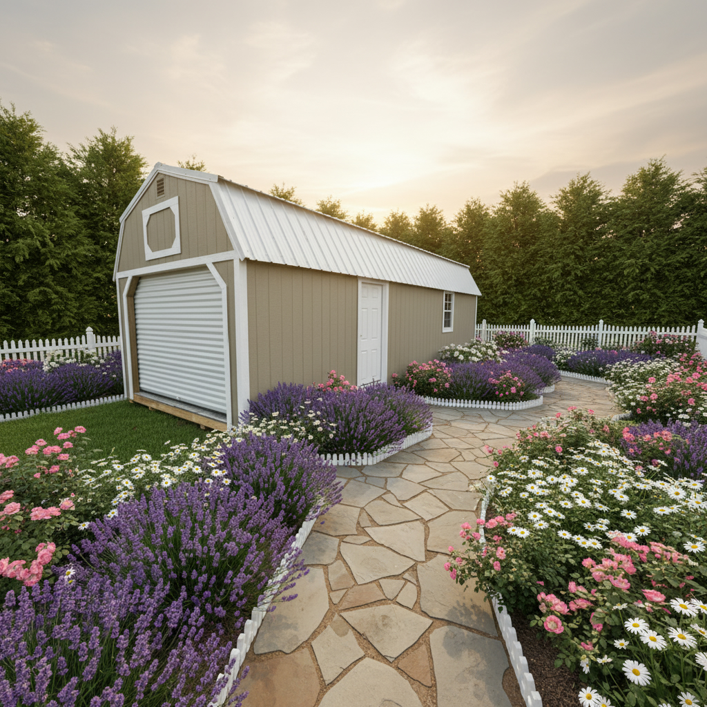 View details for 12 x 32 Lofted Garage