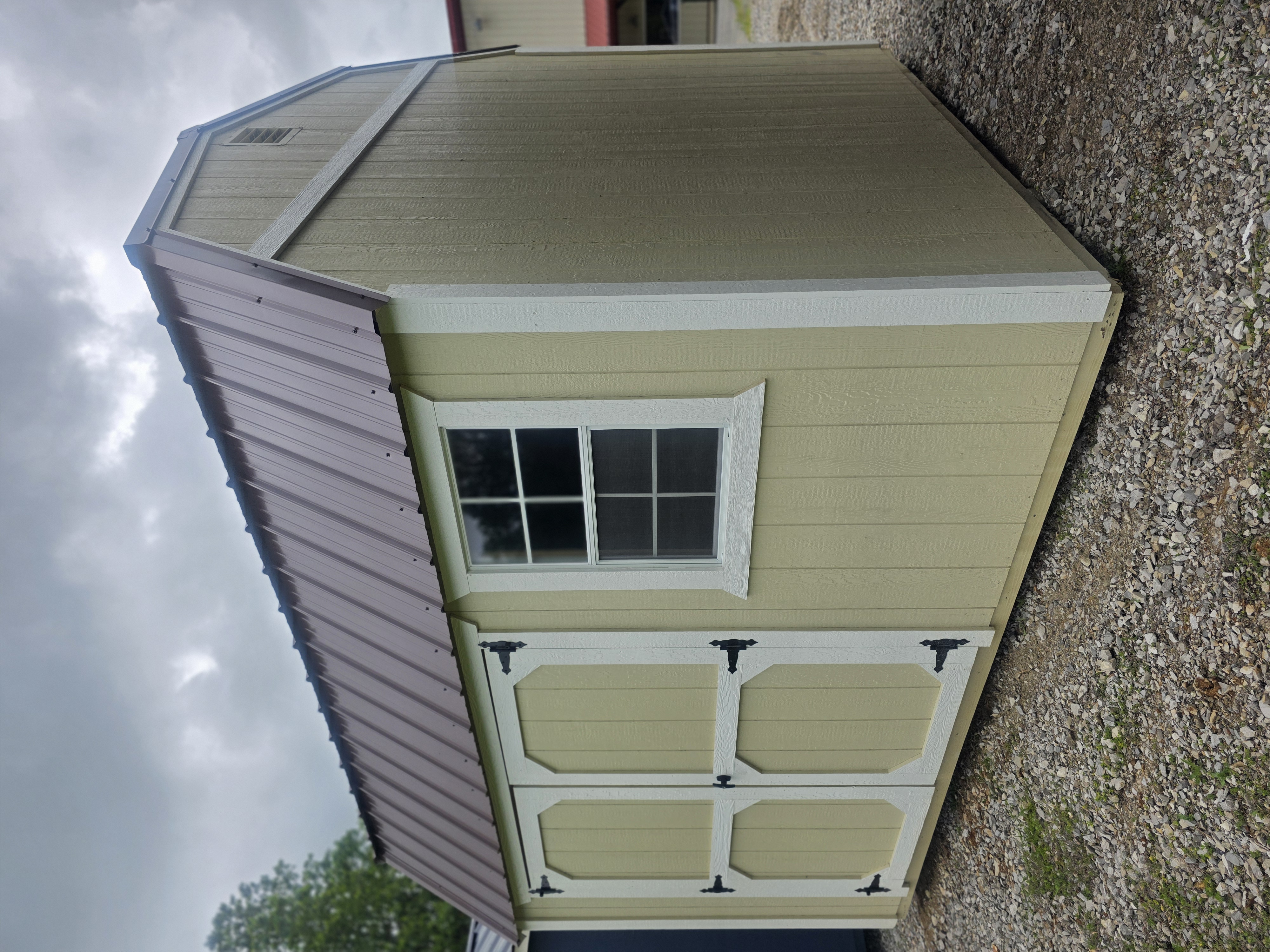 10 x 12 Side Lofted Barn – 1