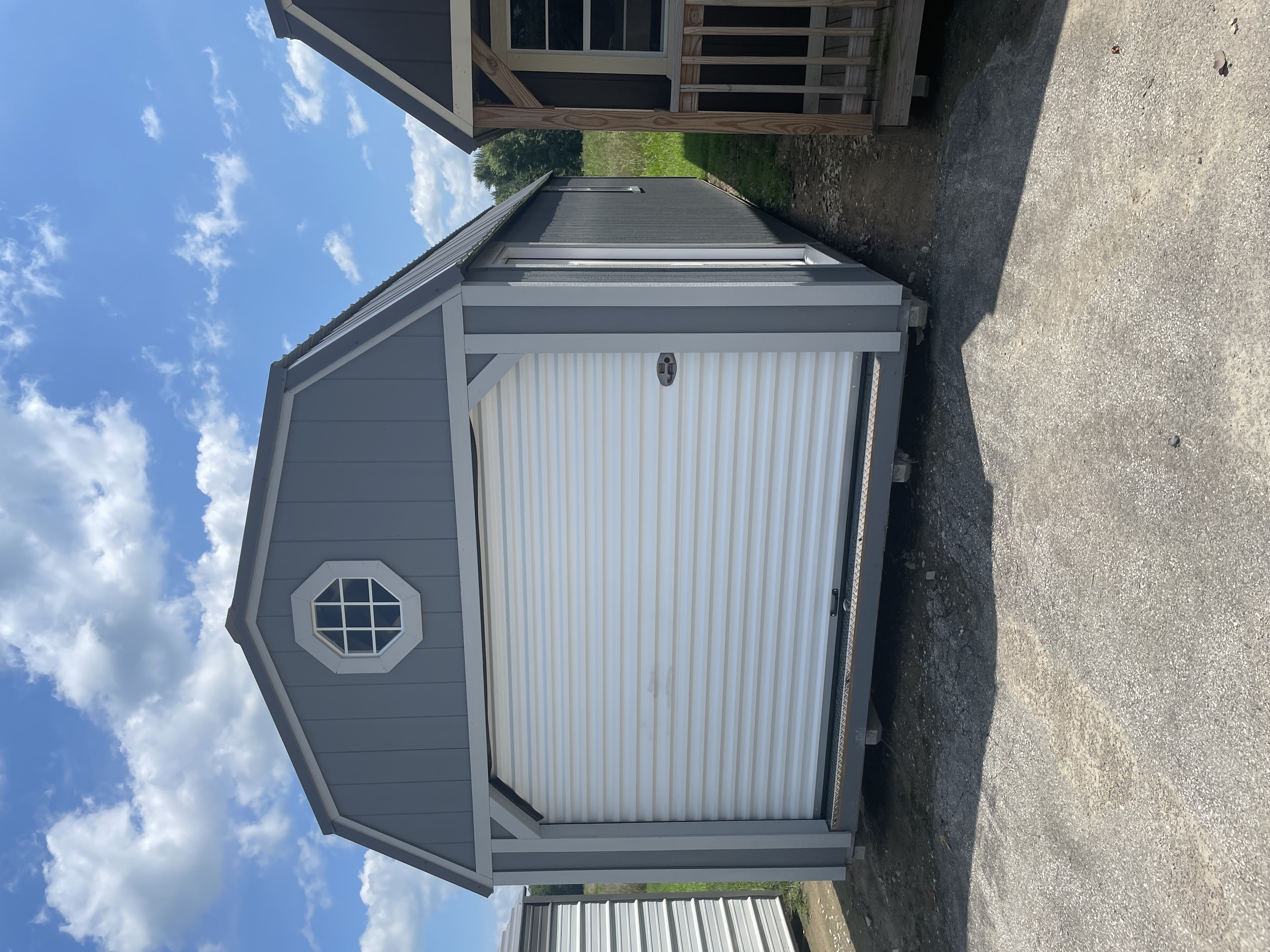 12 x 32 Lofted Garage – 1