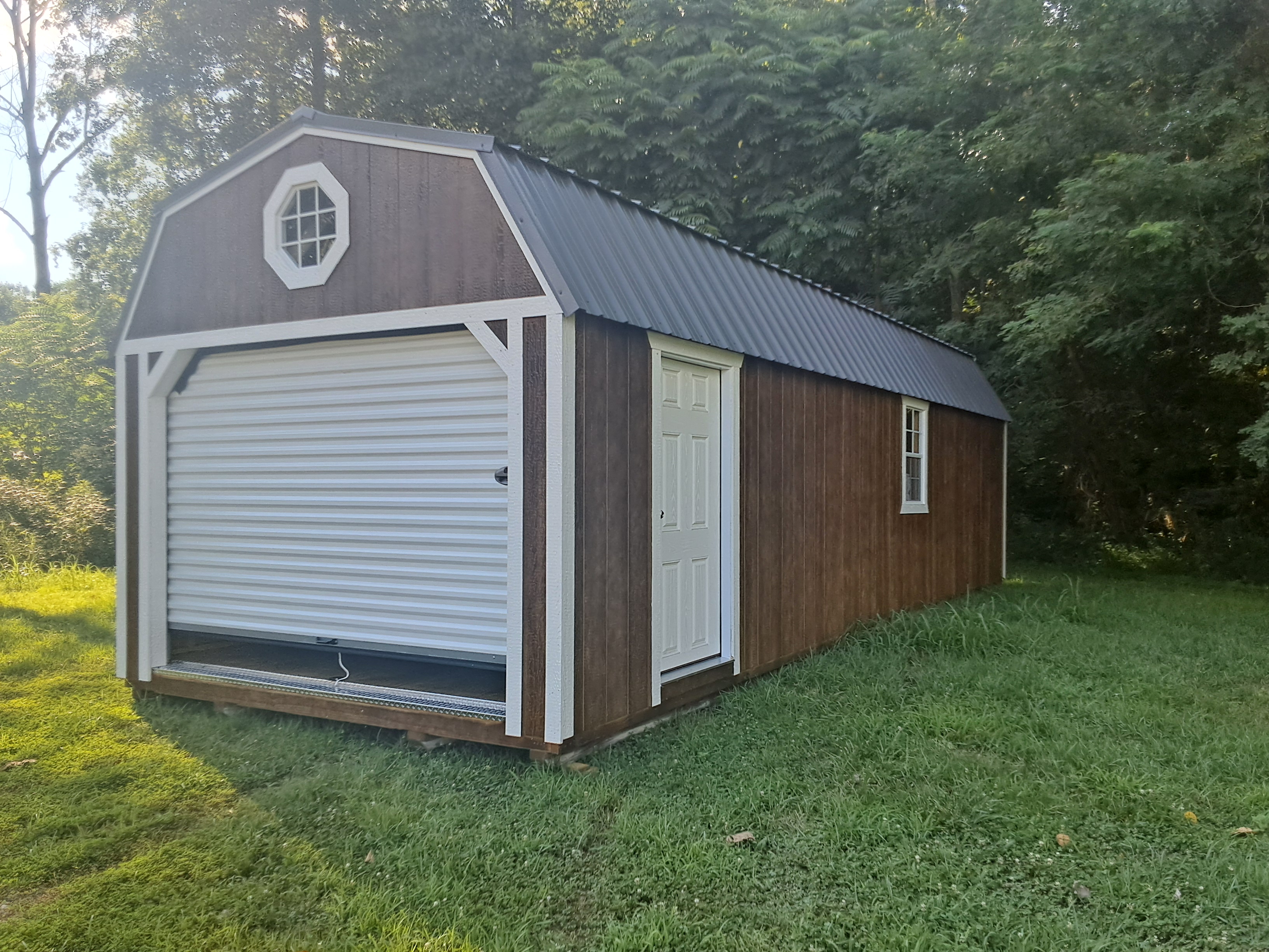 12 x 32 Lofted Garage – 1