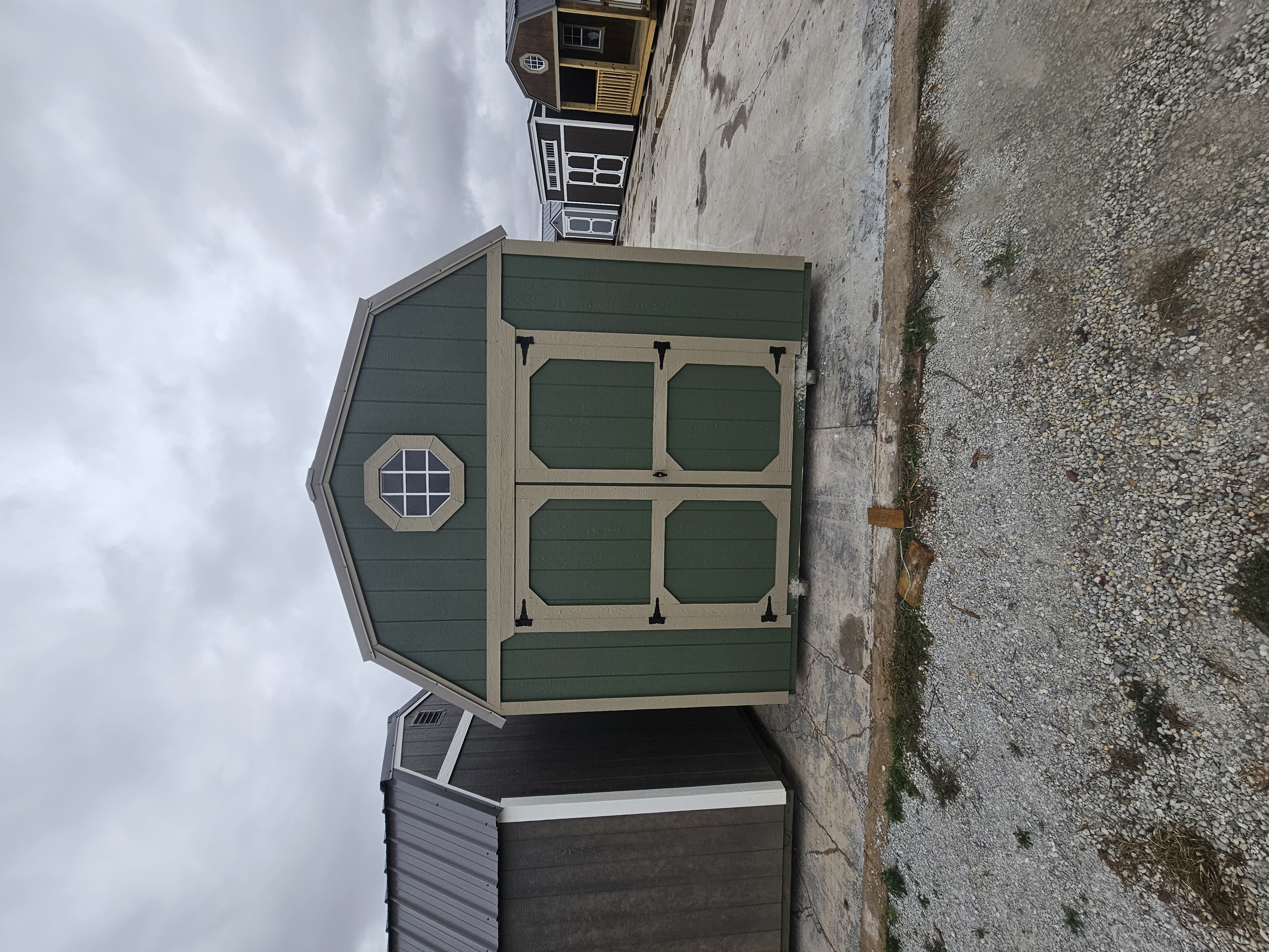 10 x 16 Lofted Barn – 1