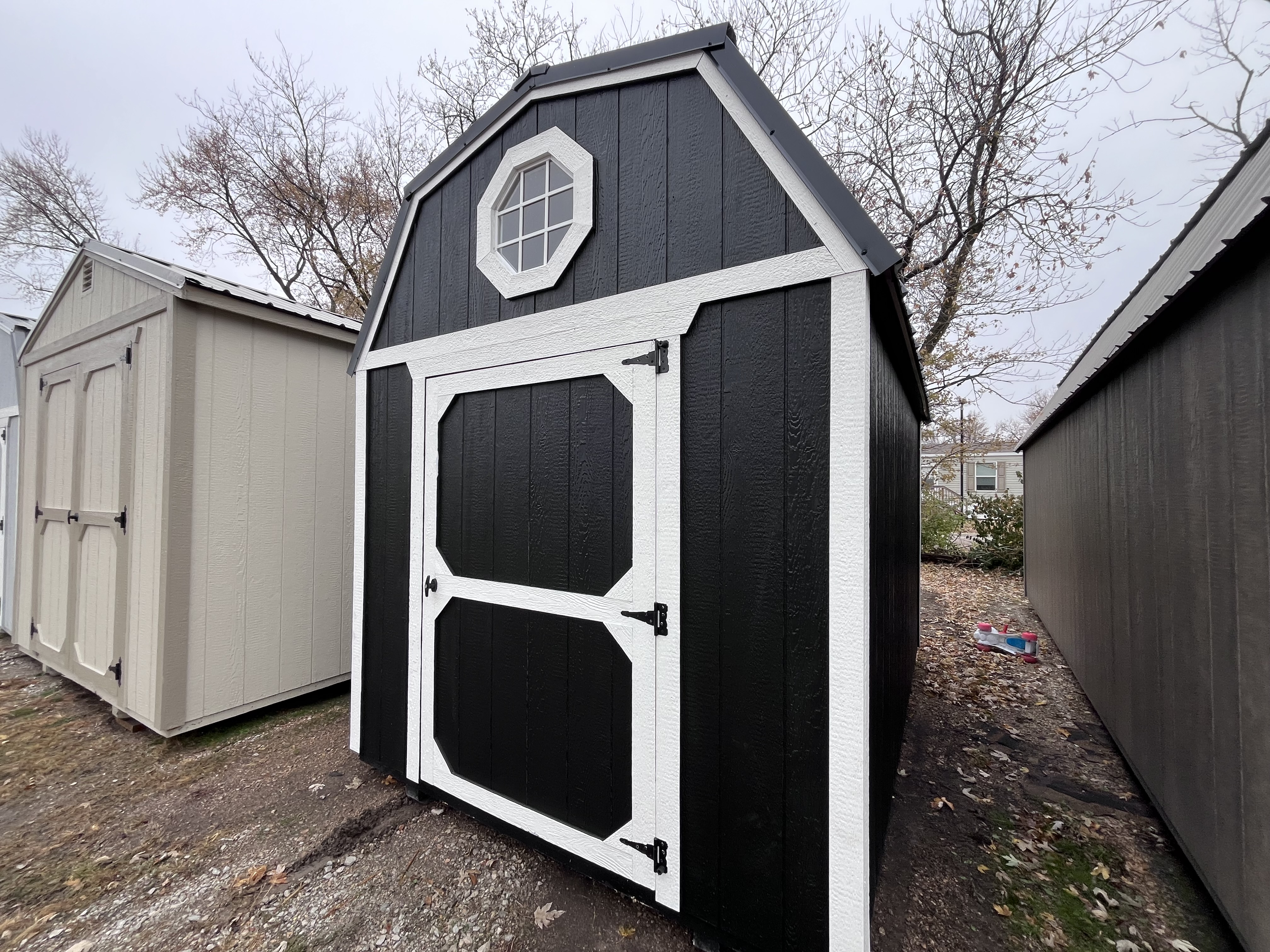 8 x 12 Lofted Barn – 1