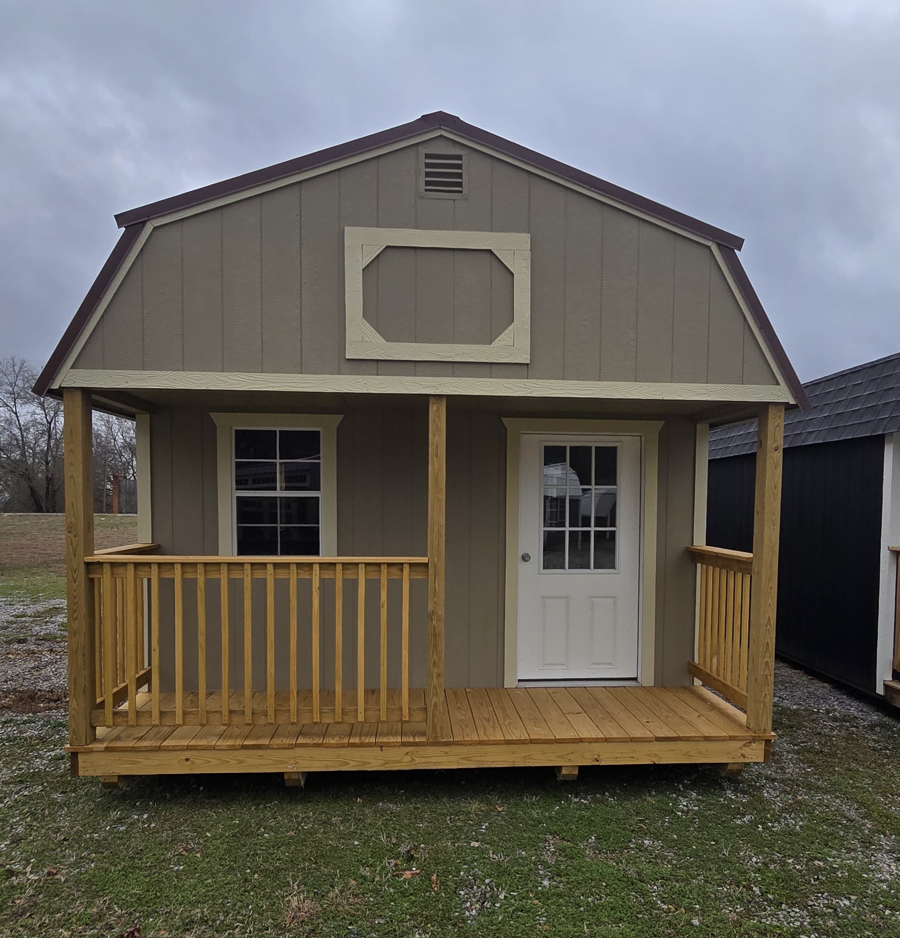 14 x 40 Lofted Barn Cabin – 1