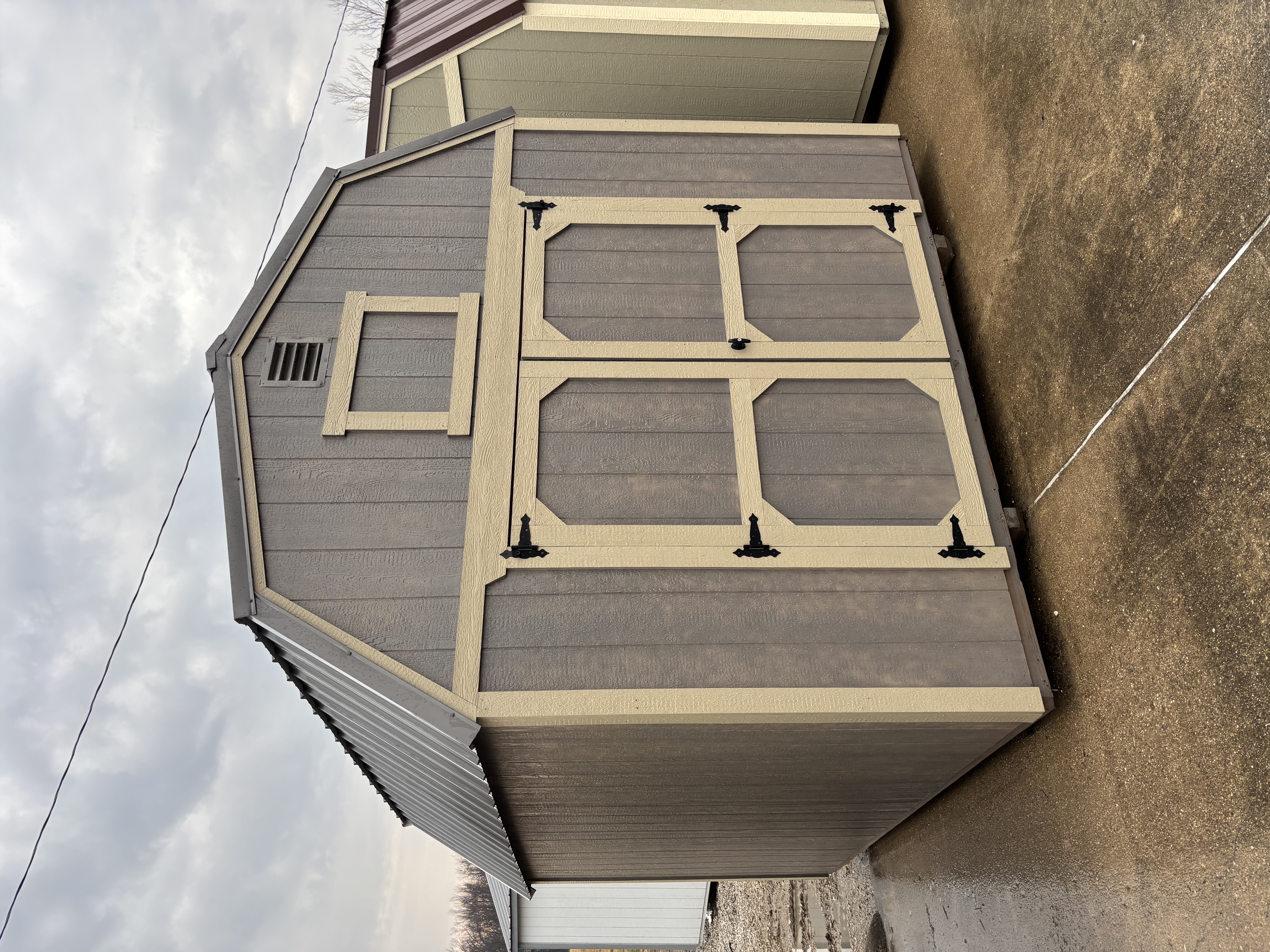 10 x 12 Lofted Barn – 1