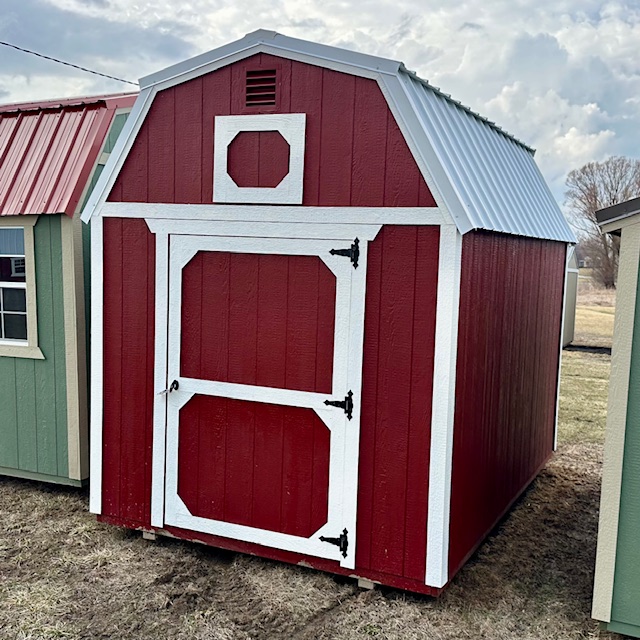 8 x 12 Lofted Barn – 1