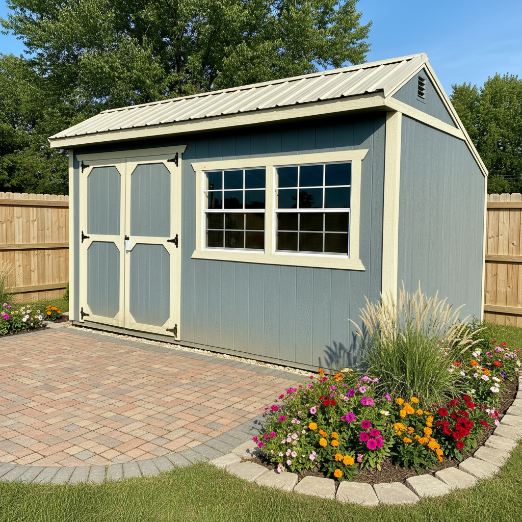 10 x 16 Cottage Shed – 1