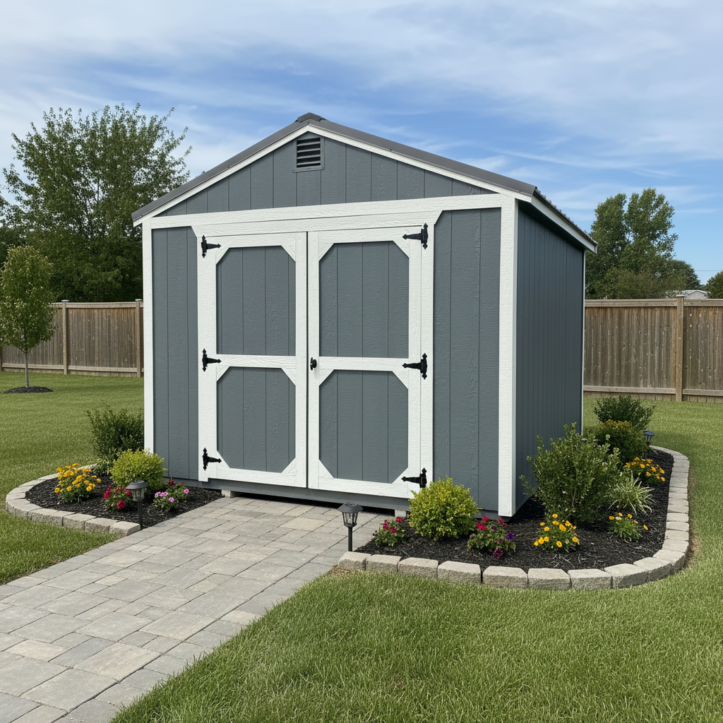 10 x 12 Utility Shed – 1
