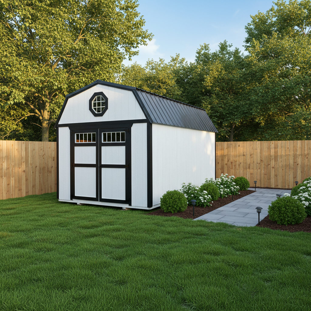 10 x 16 Lofted Barn – 1