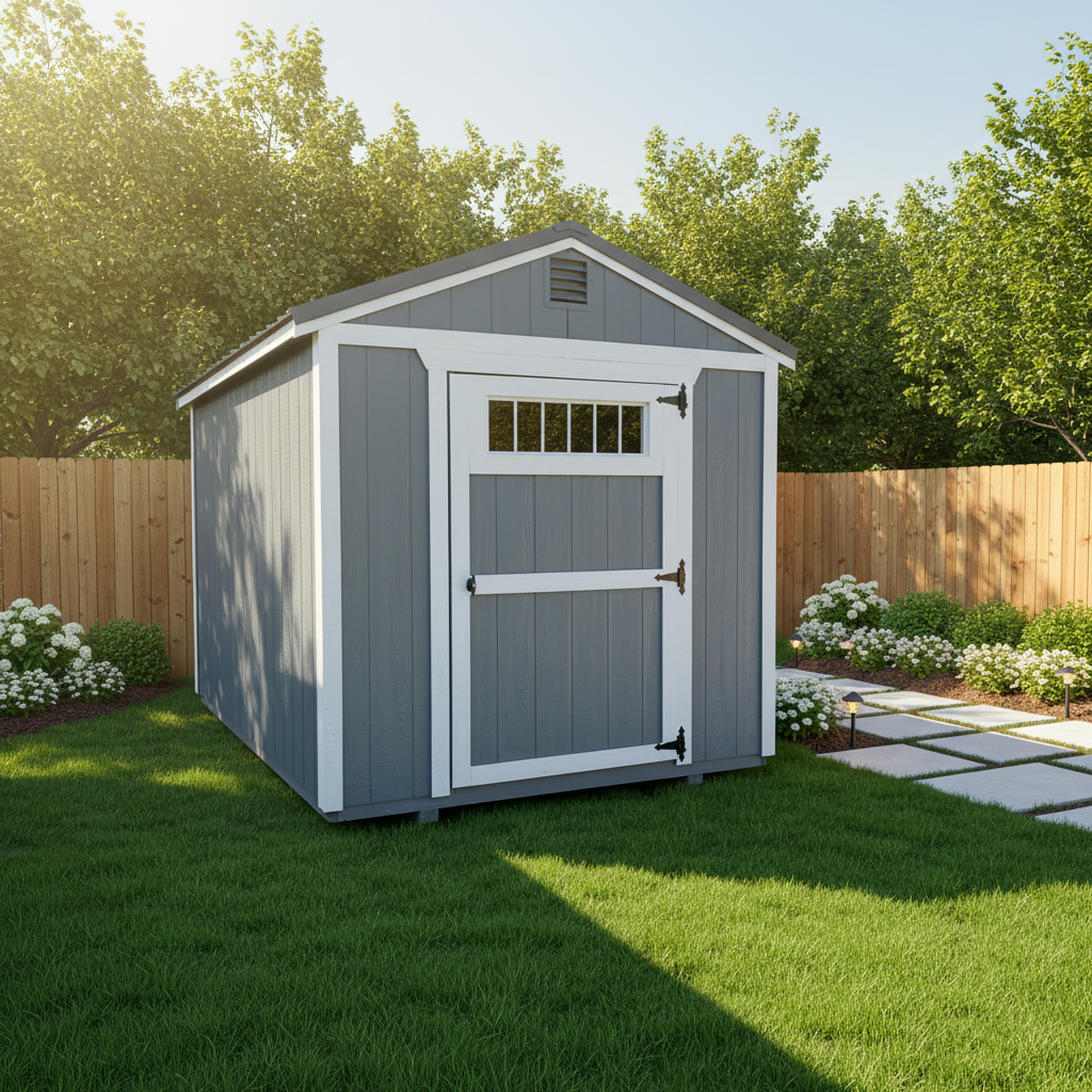 8 x 12 Utility Shed – 1