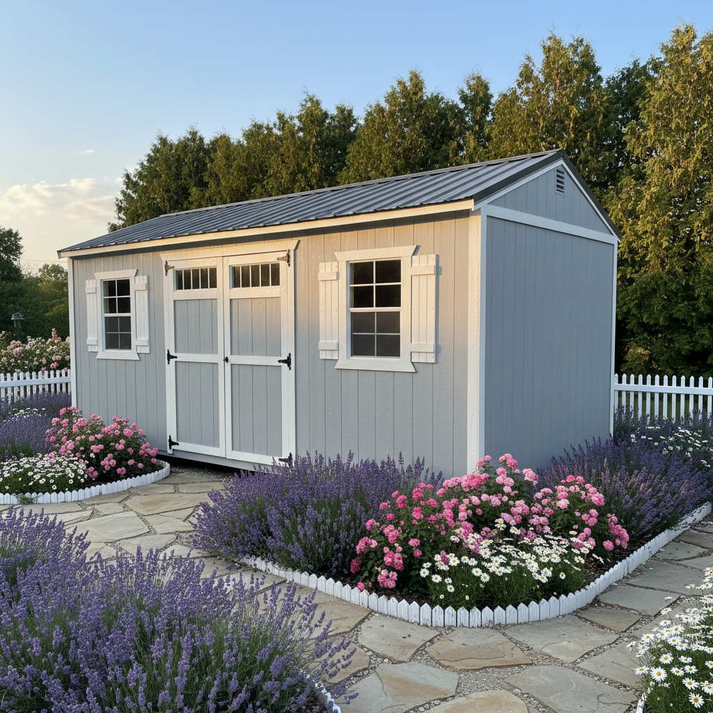 10 x 20 Garden Shed – 1