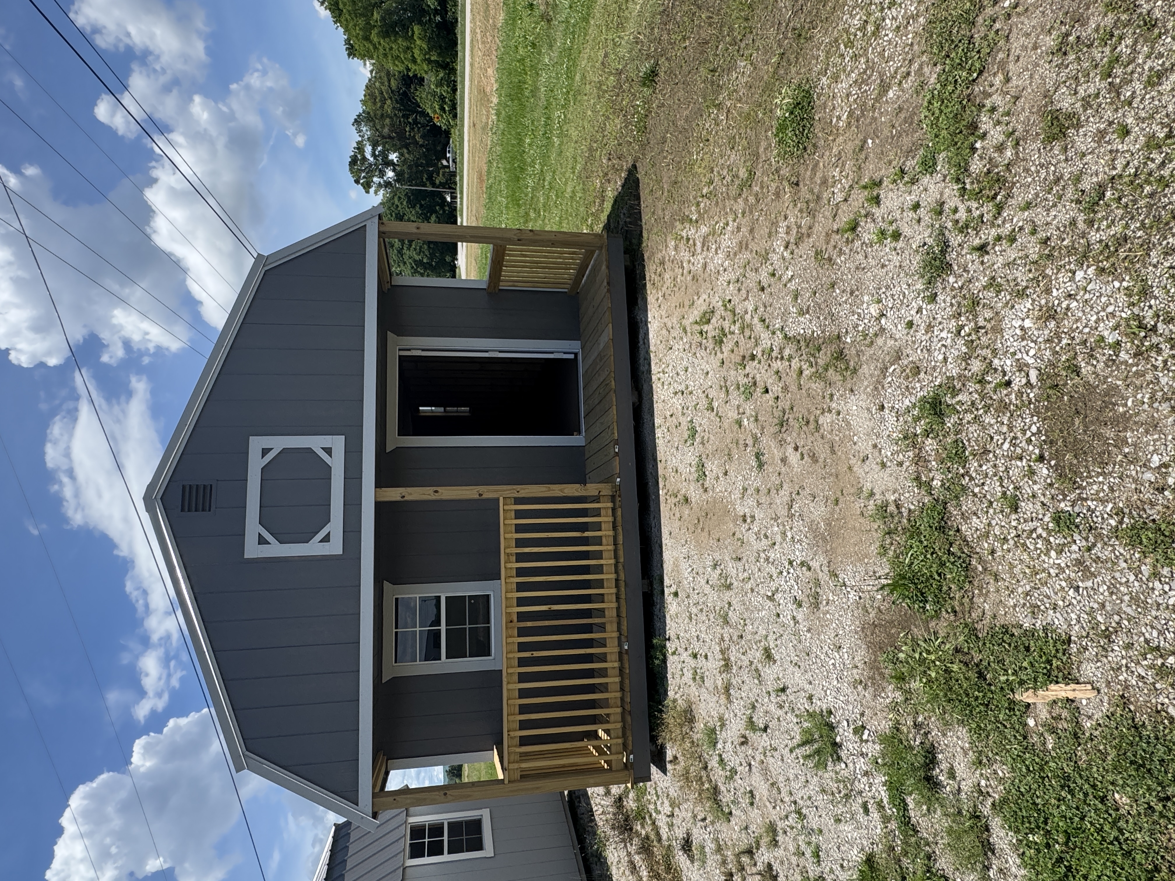 16 x 40 Lofted Barn Cabin – 1