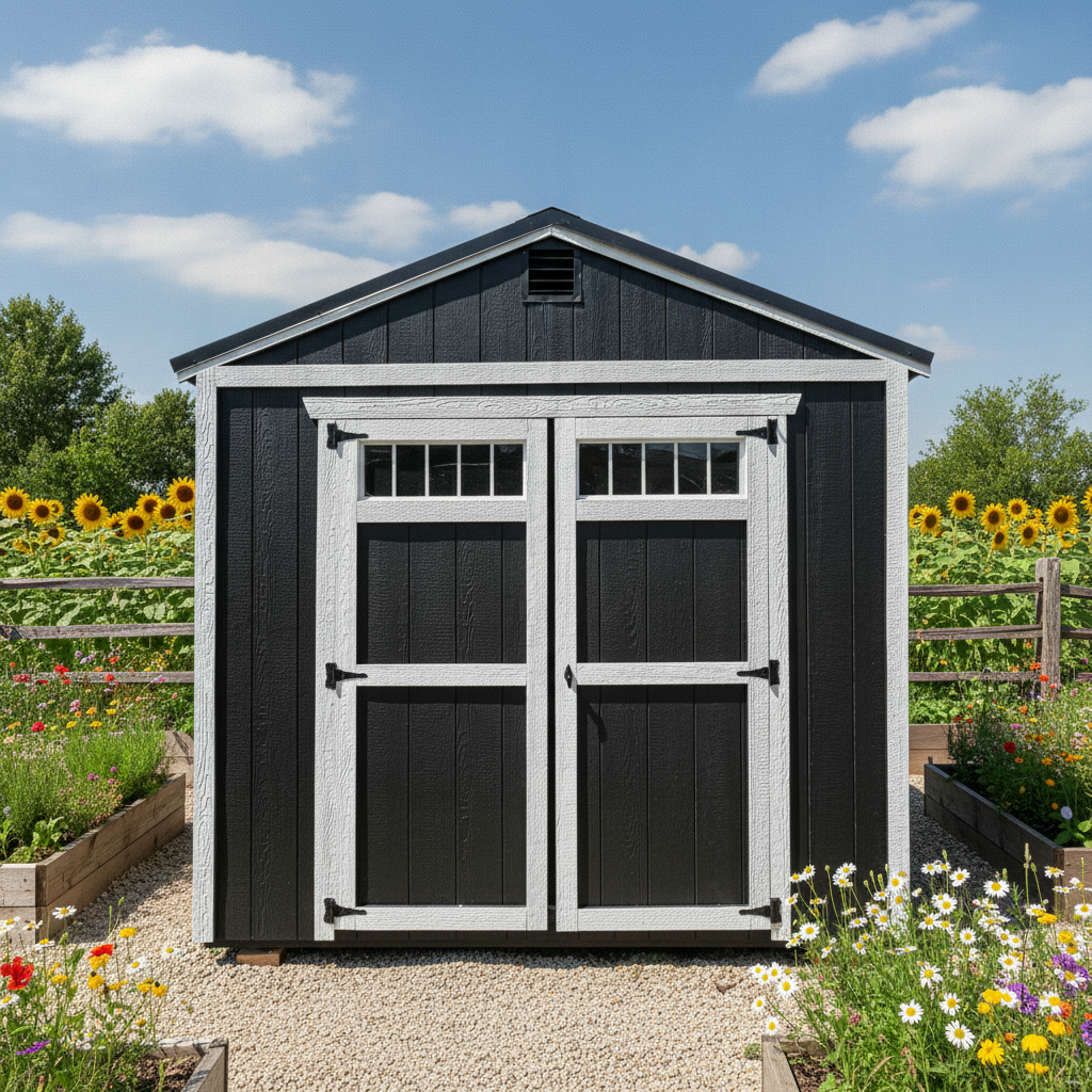 10 x 16 Utility Shed – 1