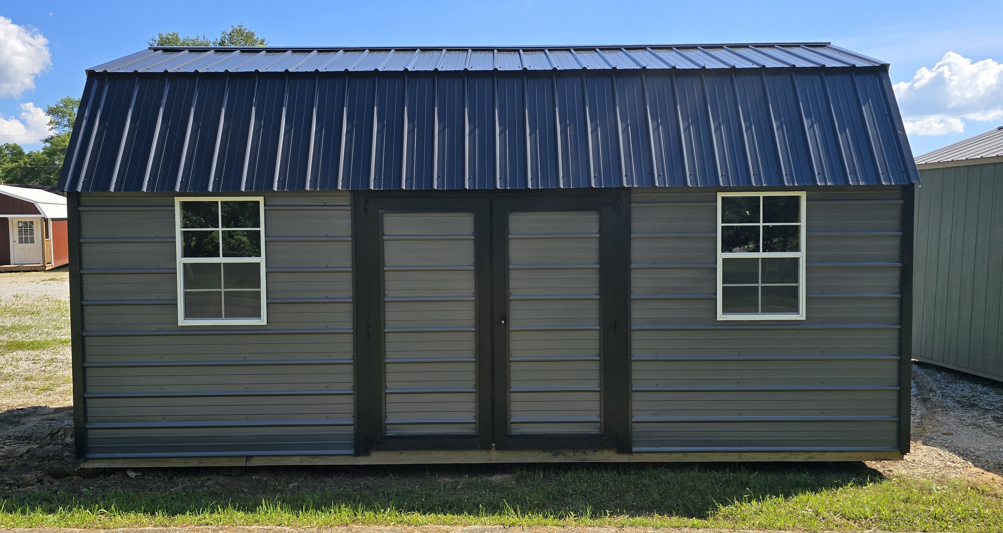 10 x 20 Side Lofted Barn – 1