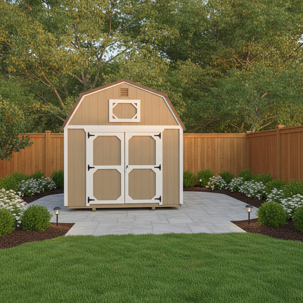 10 x 20 Lofted Barn – 1