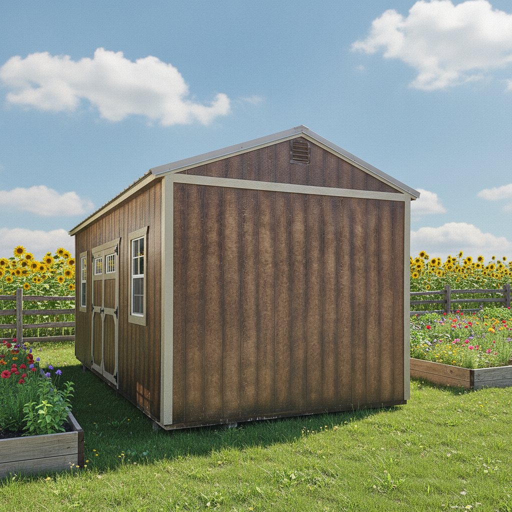 10 x 20 Garden Shed – 1