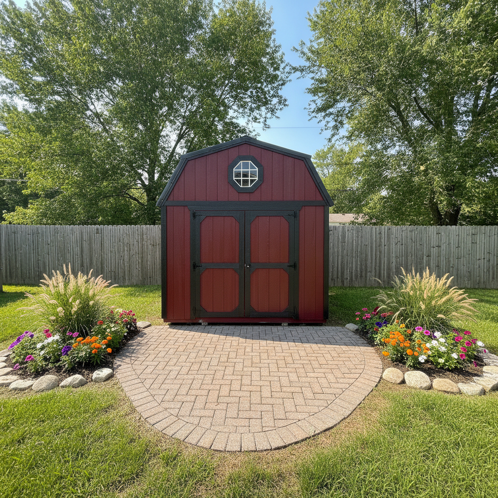 10 x 12 Lofted Barn – 1
