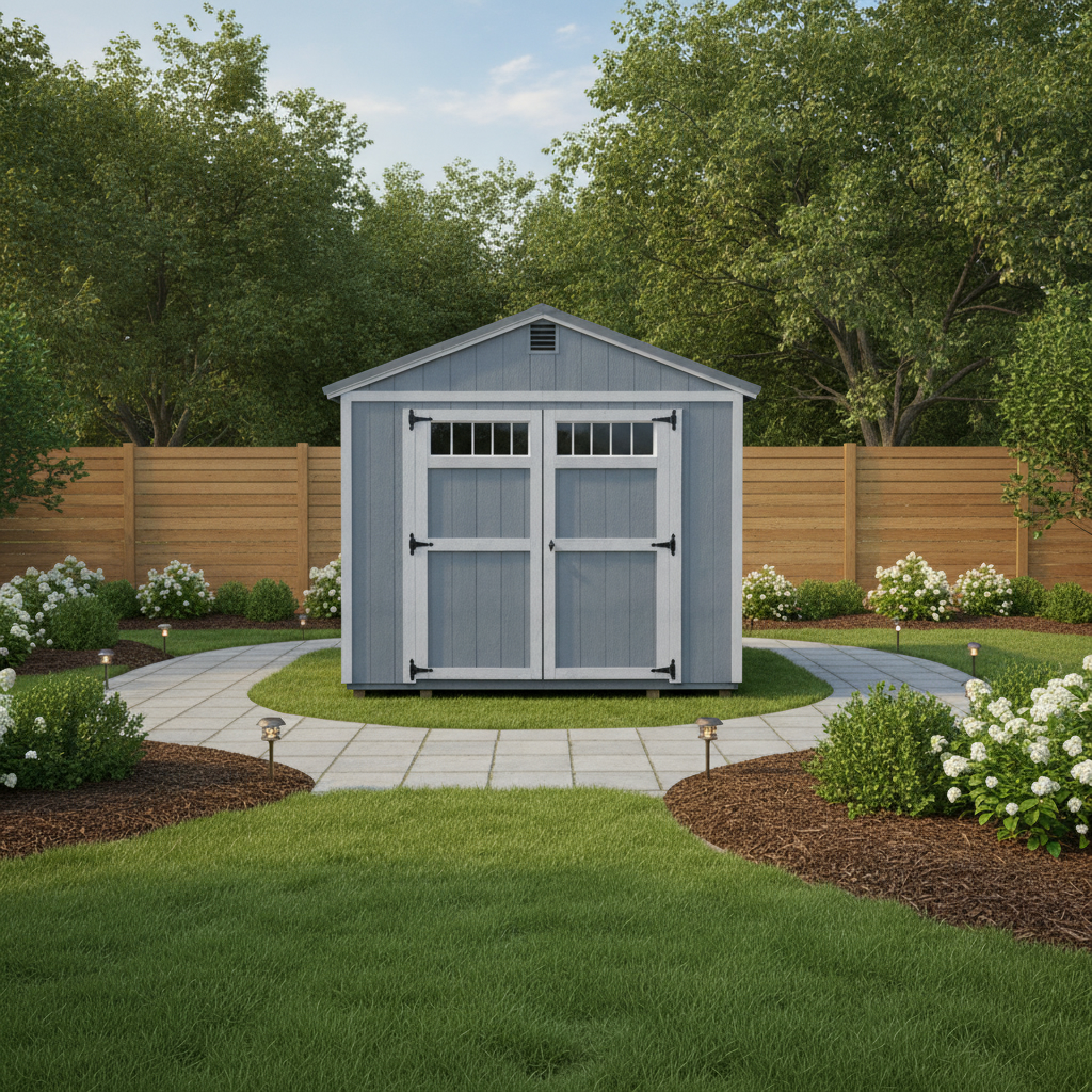 10 x 16 Utility Shed – 1