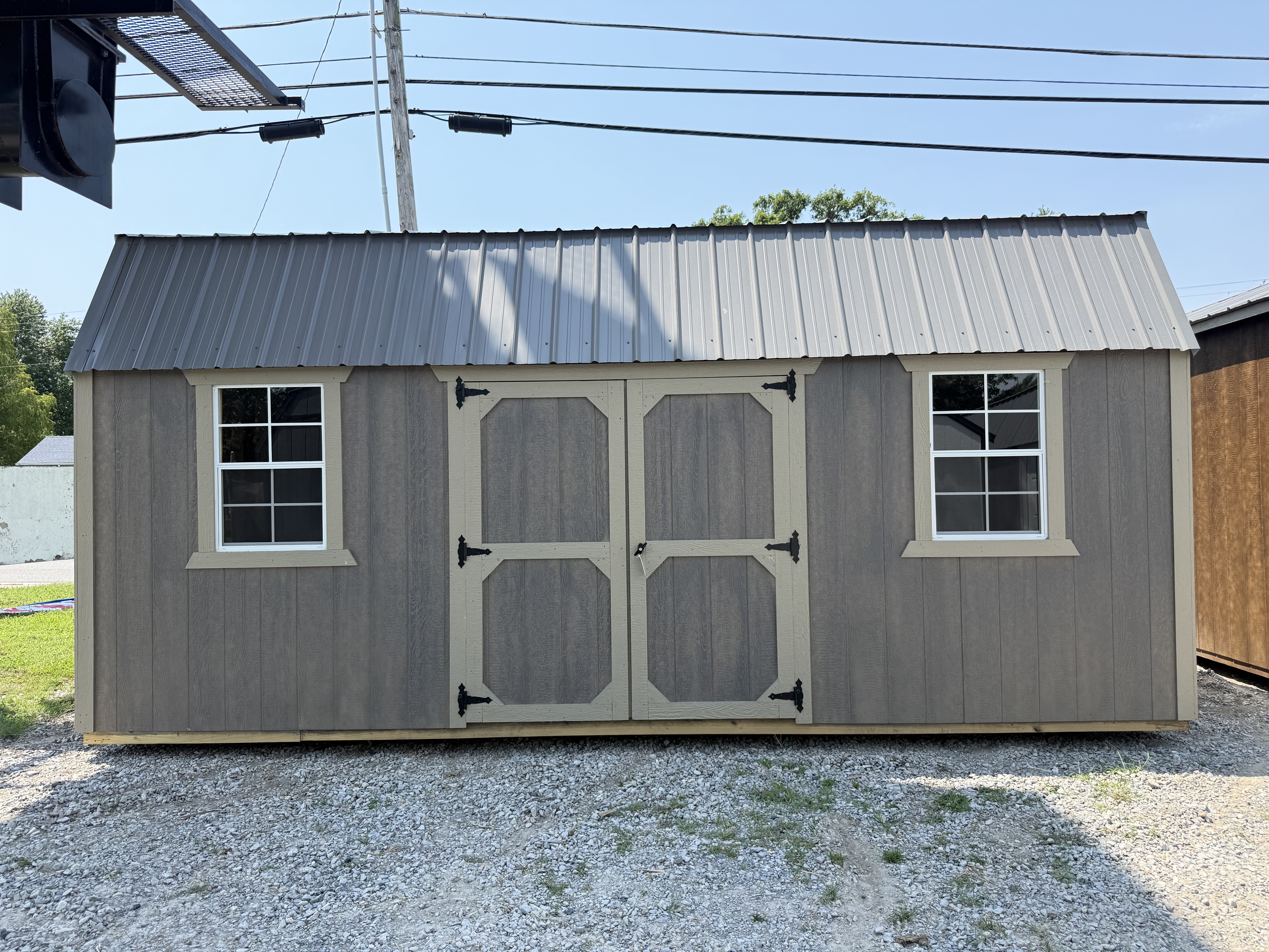 10 x 20 Side Lofted Barn – 1