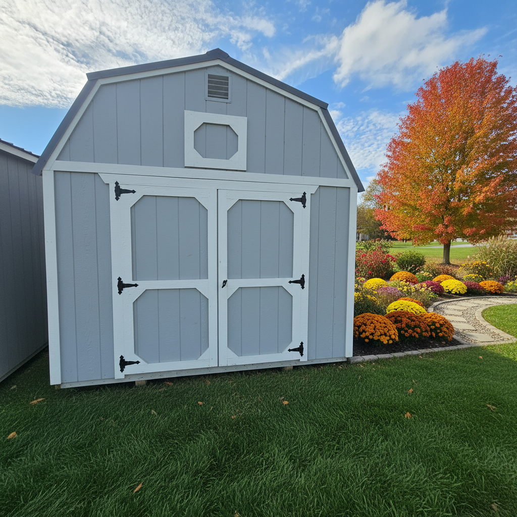10 x 12 Lofted Barn – 1