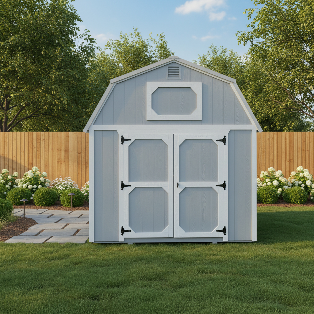 10 x 16 Lofted Barn – 1