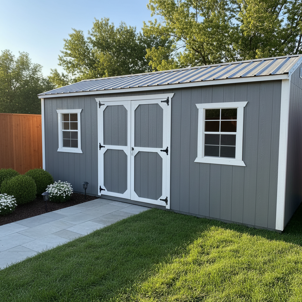 10 x 20 Garden Shed – 1