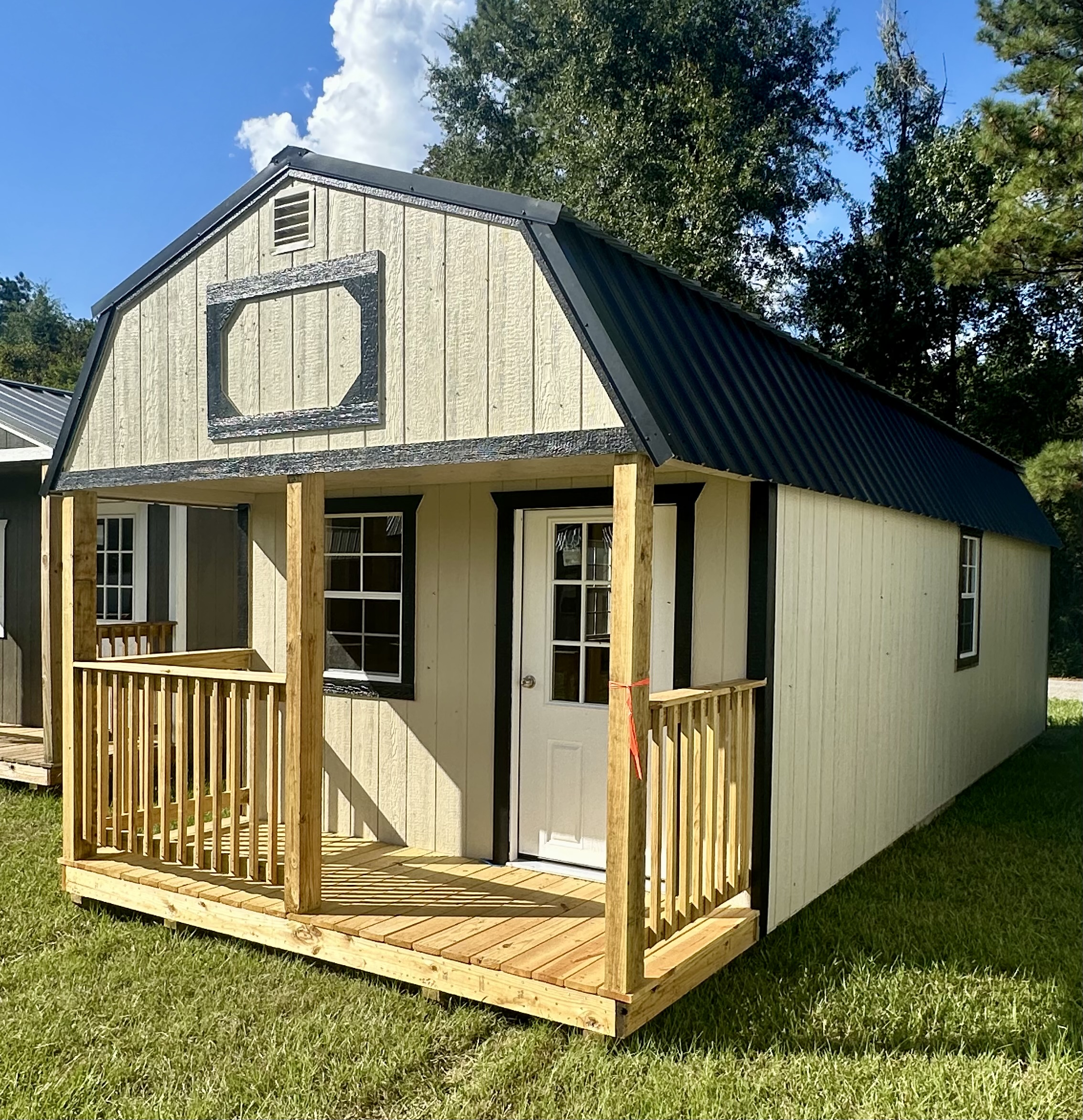 12 x 32 Lofted Barn Cabin – 1