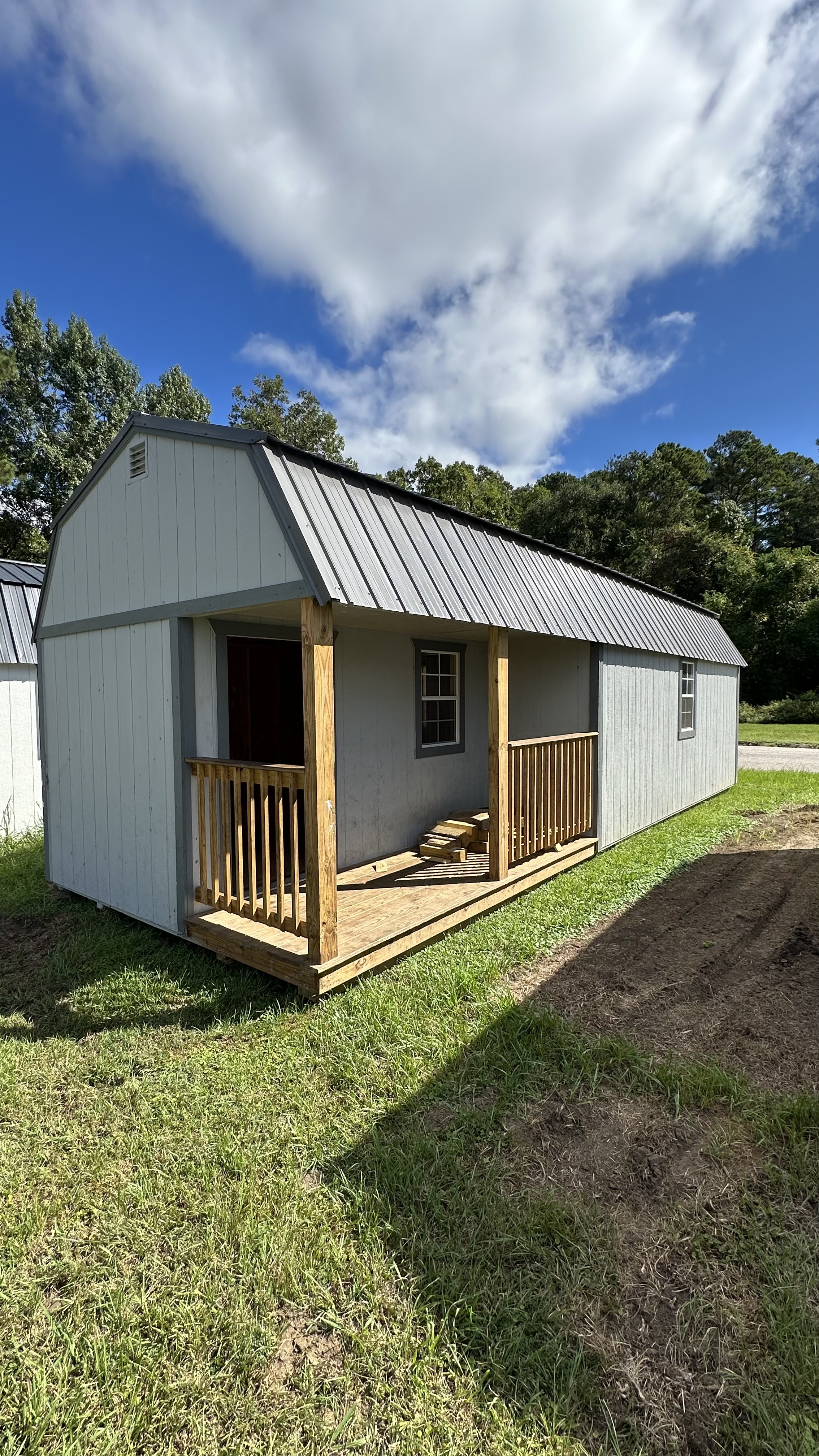 12 x 32 Lofted Barn Cabin – 1