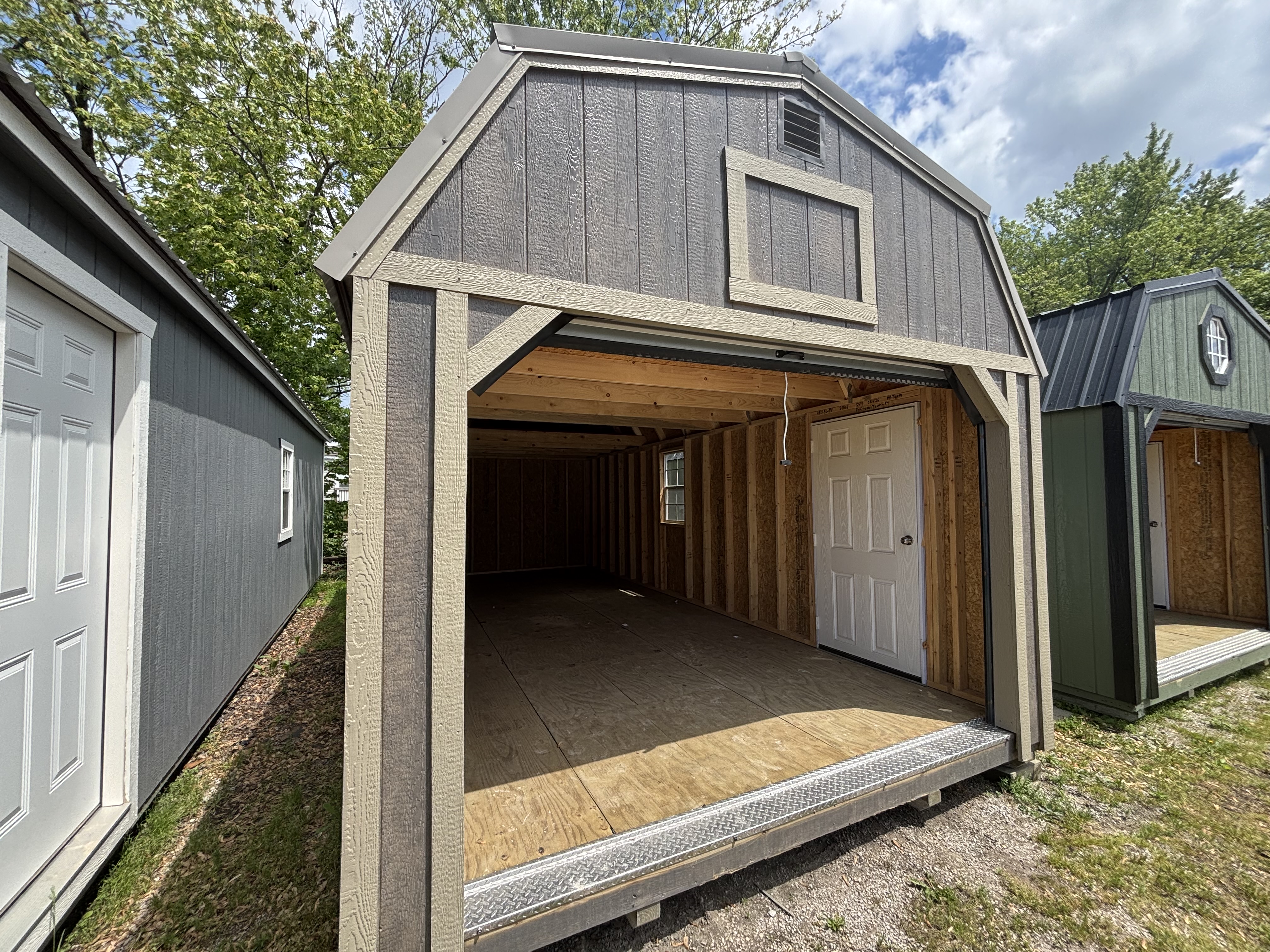 View details for 12 x 24 Lofted Garage