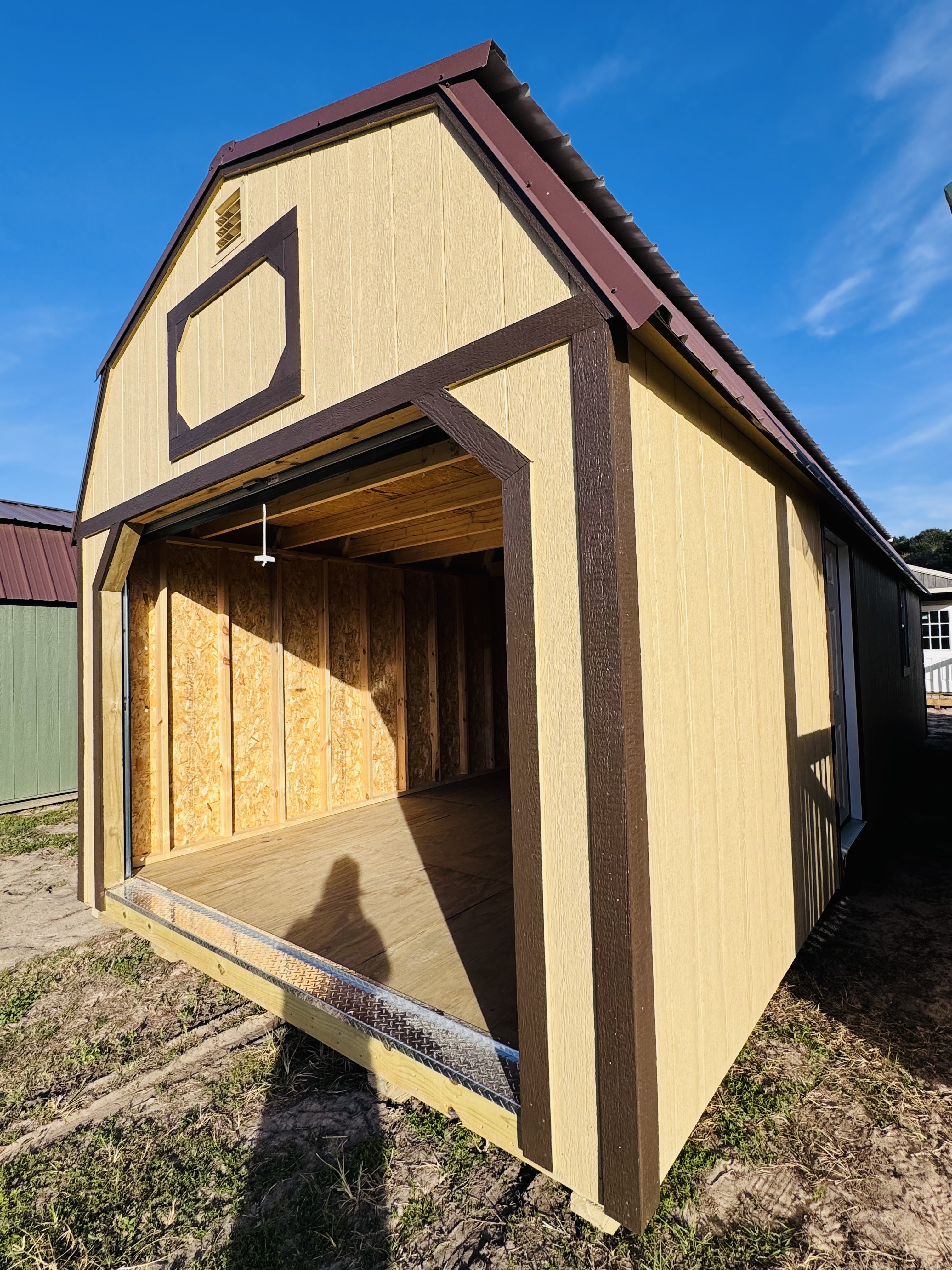 View details for 12 x 32 Lofted Garage
