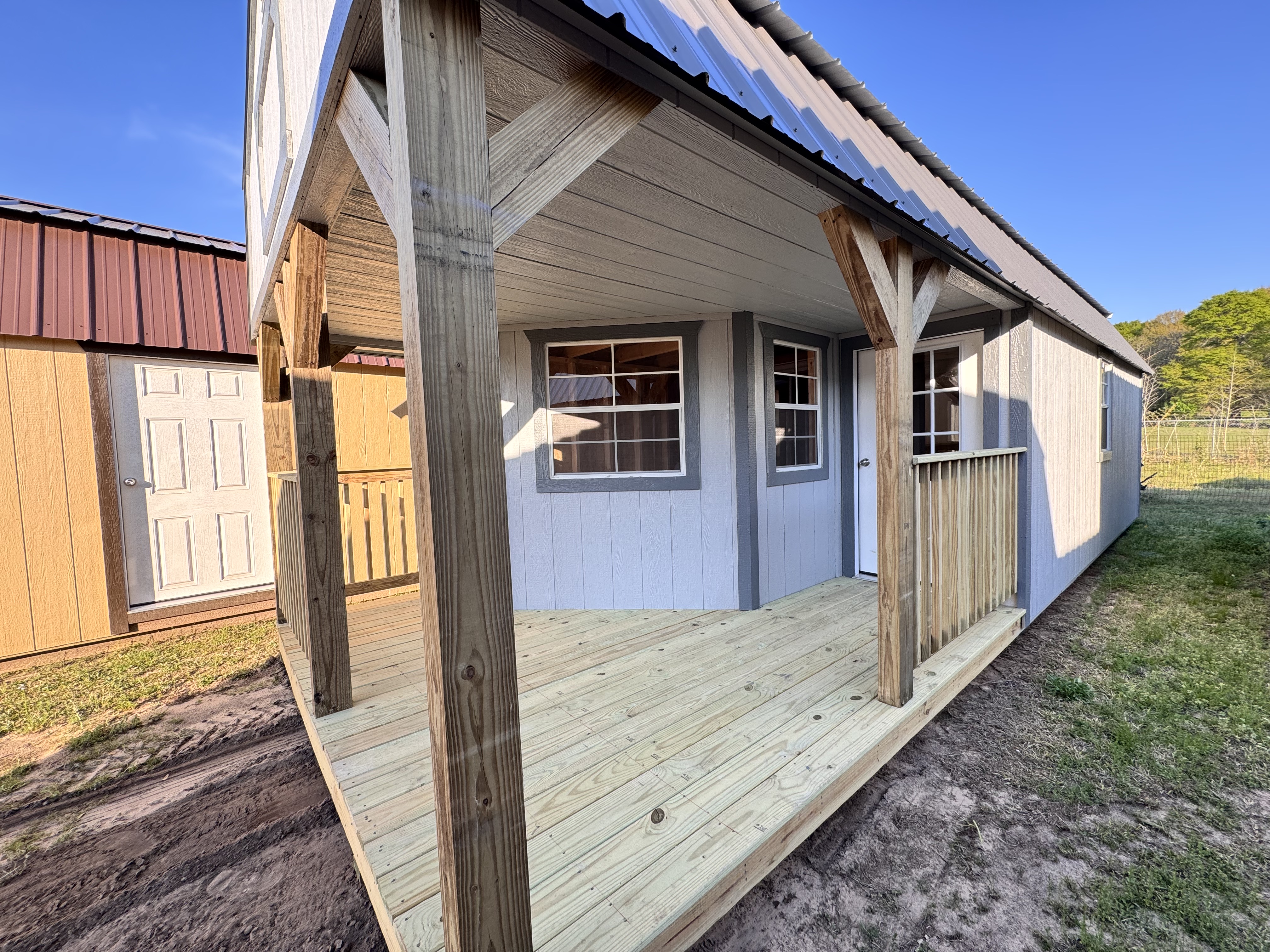 View details for 12 x 32 Deluxe Lofted Barn Cabin