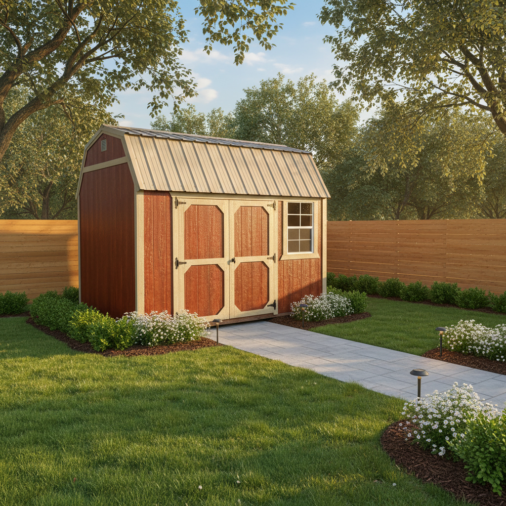 View details for 8 x 12 Side Lofted Barn