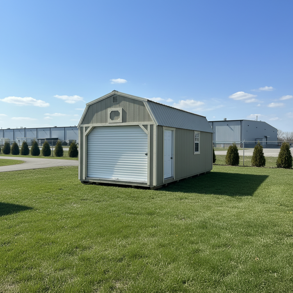 View details for 12 x 24 Lofted Garage