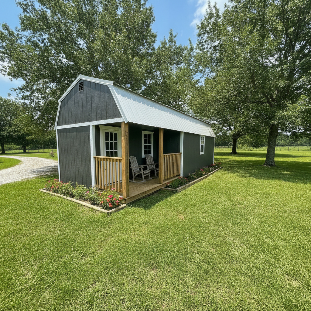 View details for 12 x 32 Lofted Barn Cabin